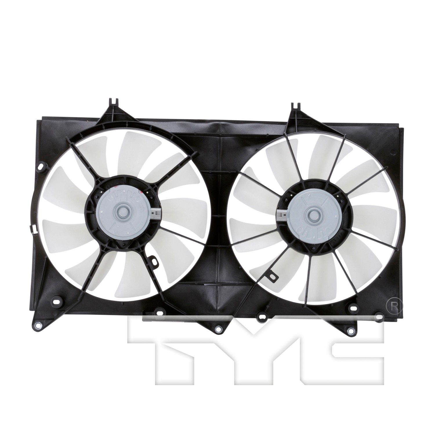 TYC Dual Radiator and Condenser Fan Assembly — image 2