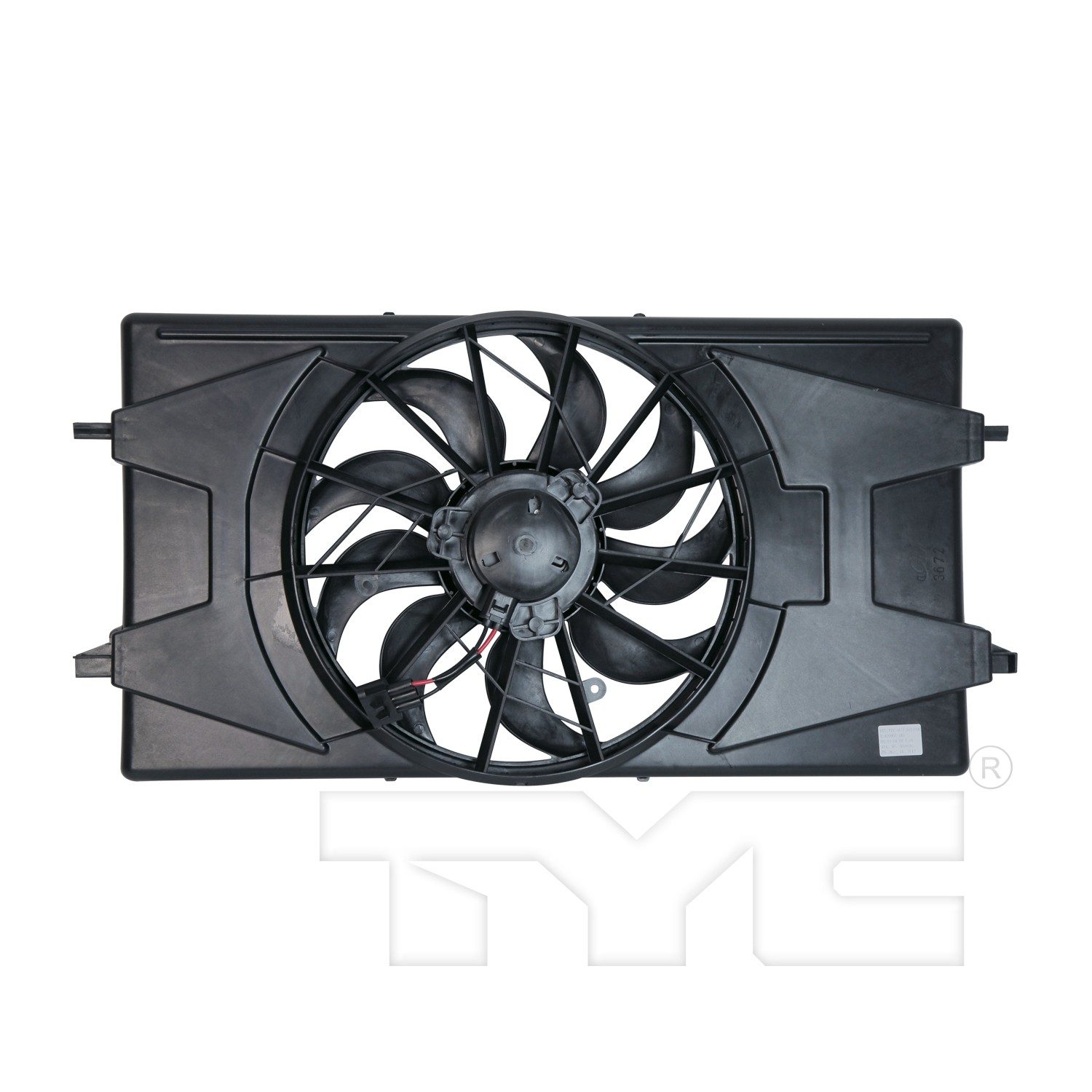 TYC Dual Radiator and Condenser Fan Assembly — image 2