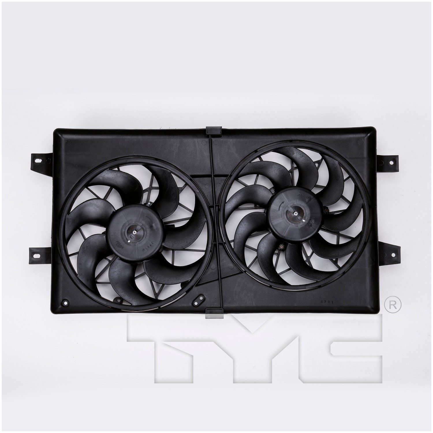 TYC Dual Radiator and Condenser Fan Assembly — image 2