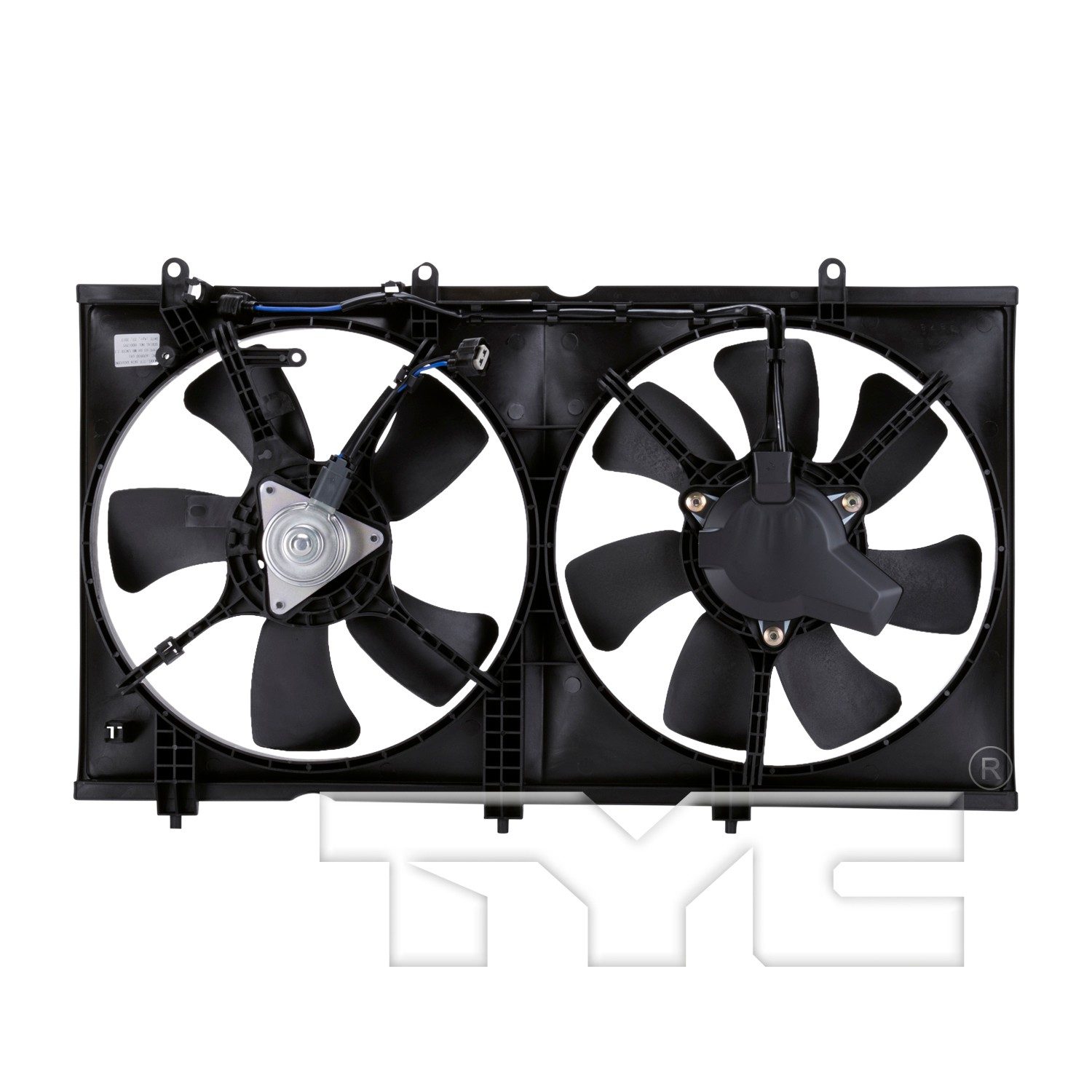 TYC Dual Radiator and Condenser Fan Assembly — image 2