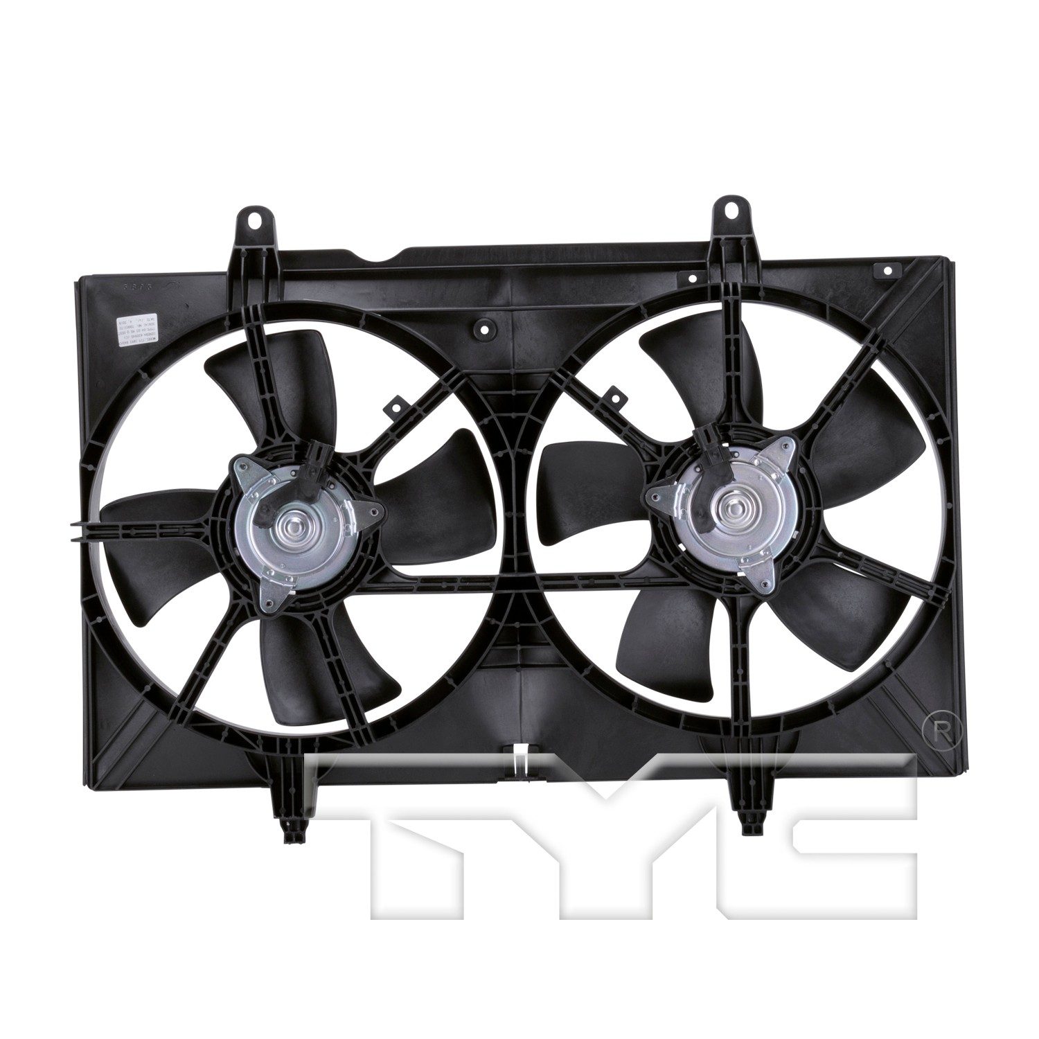 TYC Dual Radiator and Condenser Fan Assembly — image 2