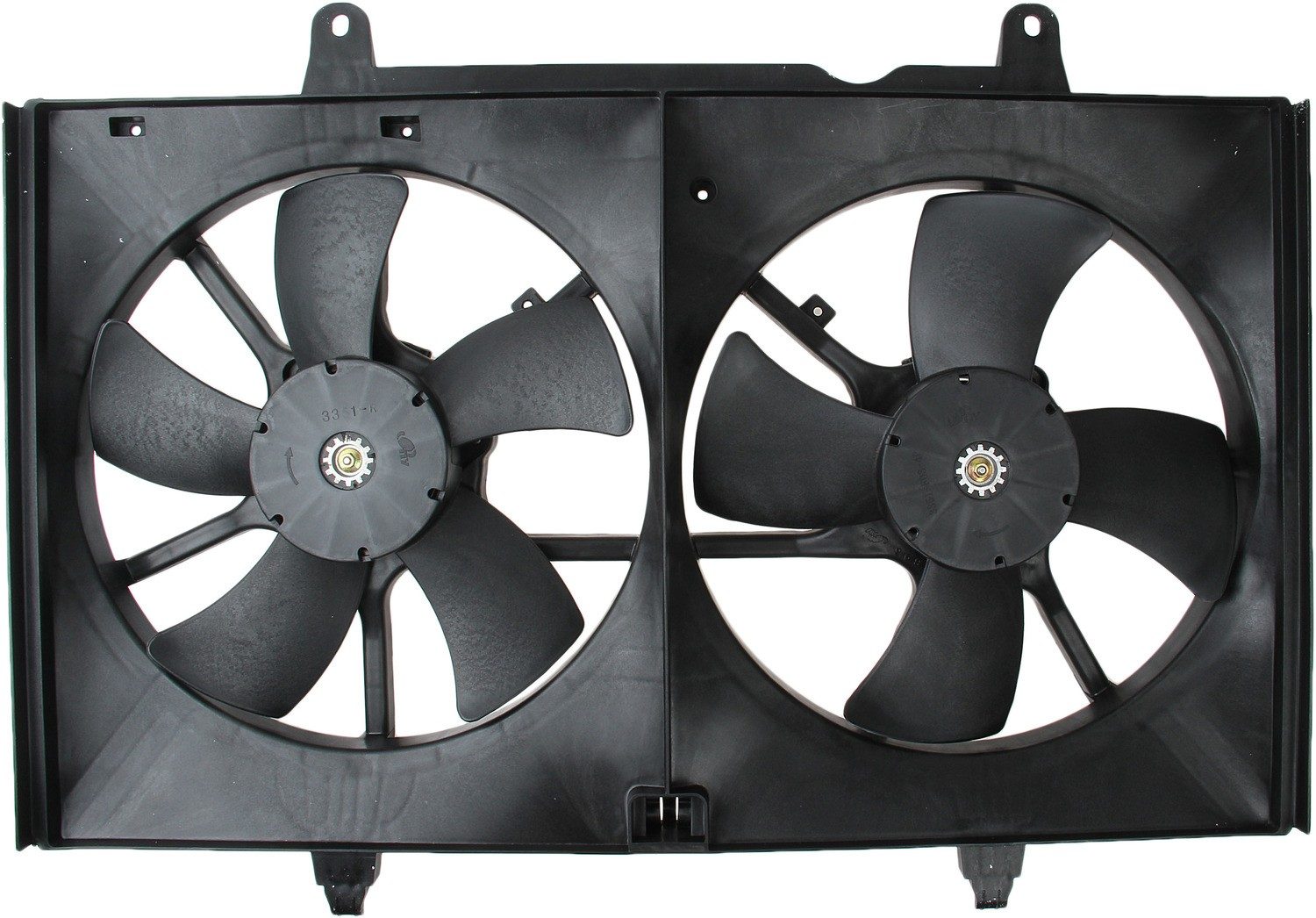 TYC Dual Radiator and Condenser Fan Assembly — image 4