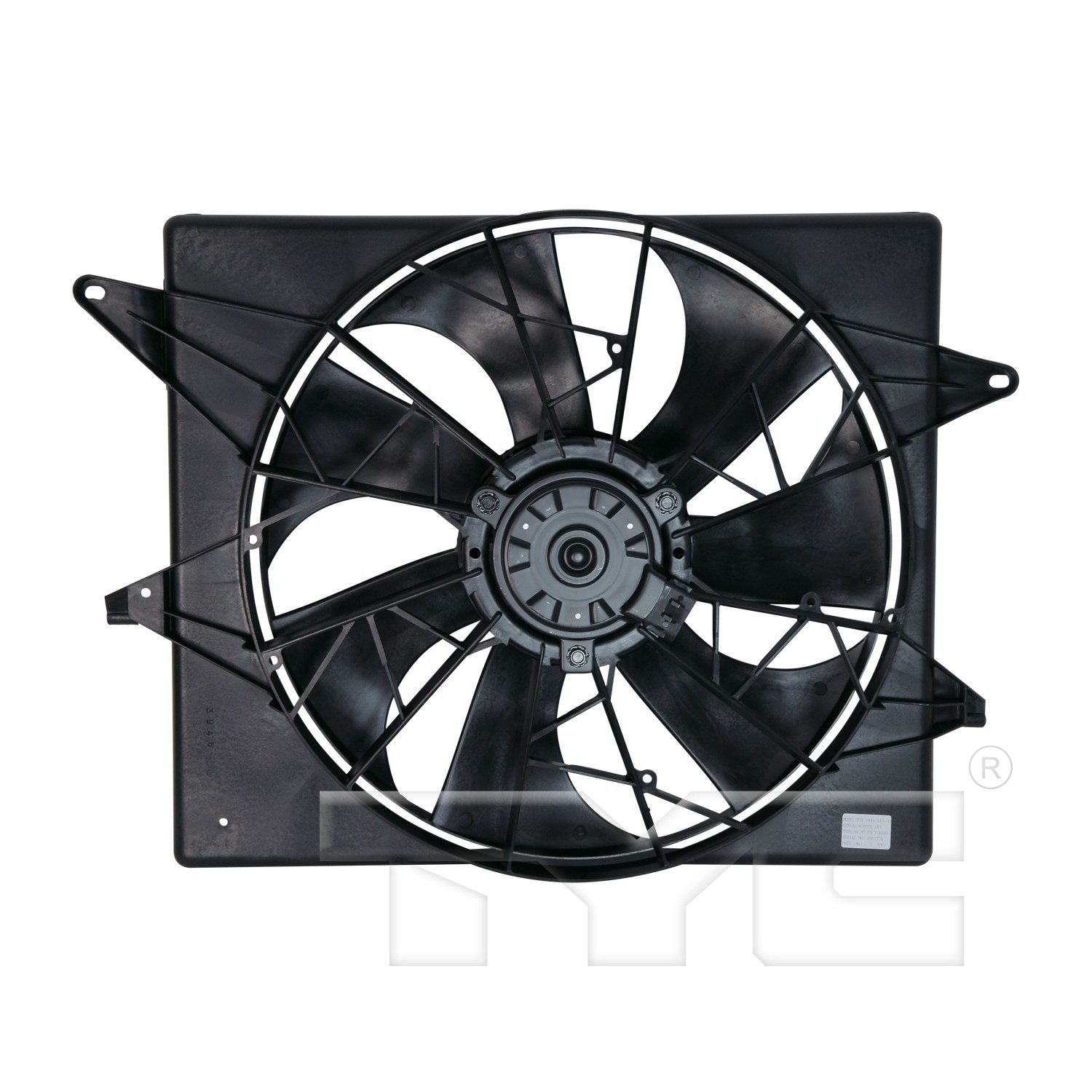 TYC Dual Radiator and Condenser Fan Assembly — image 2