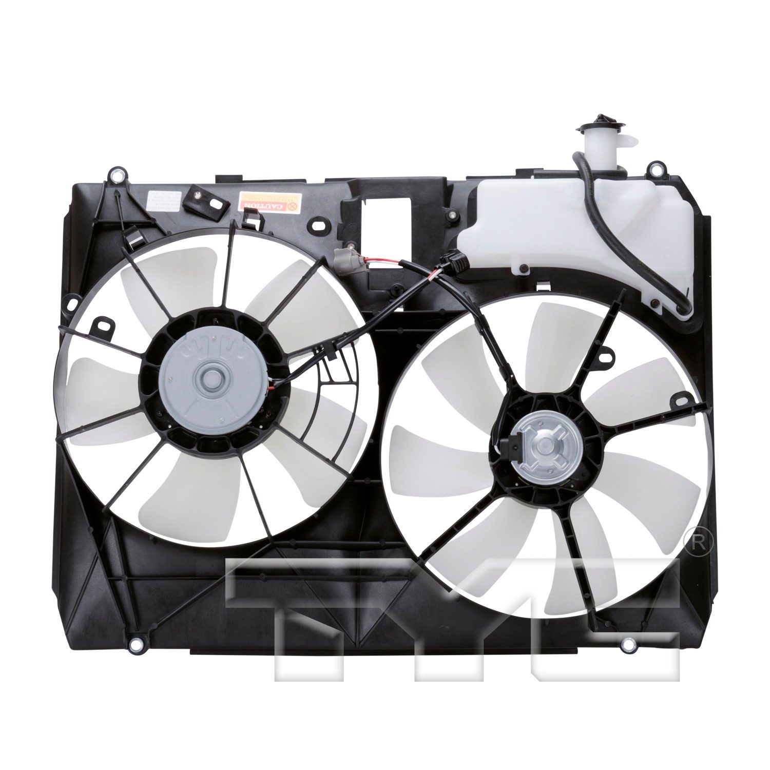 TYC Dual Radiator and Condenser Fan Assembly — image 2