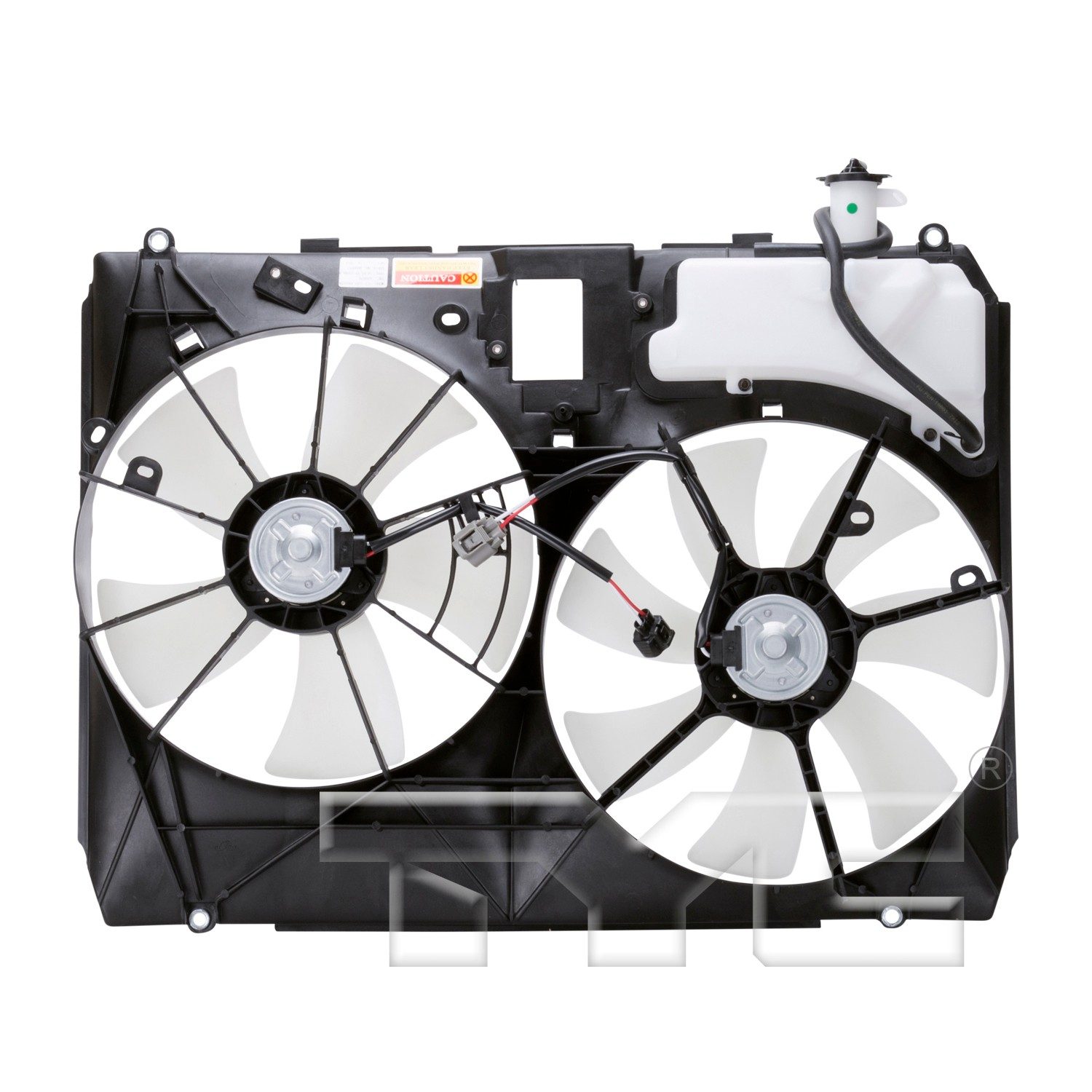 TYC Dual Radiator and Condenser Fan Assembly — image 2
