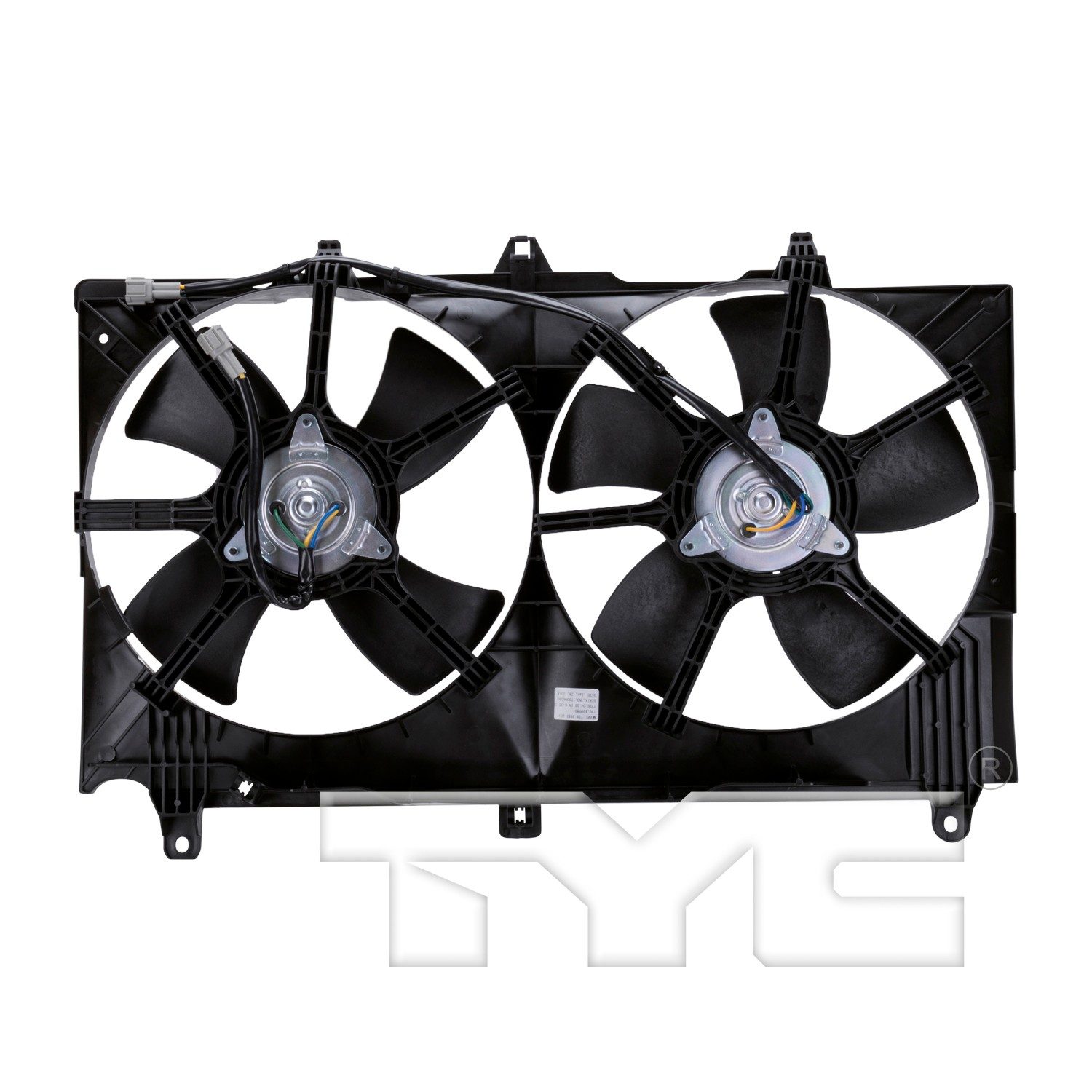 TYC Dual Radiator and Condenser Fan Assembly — image 2