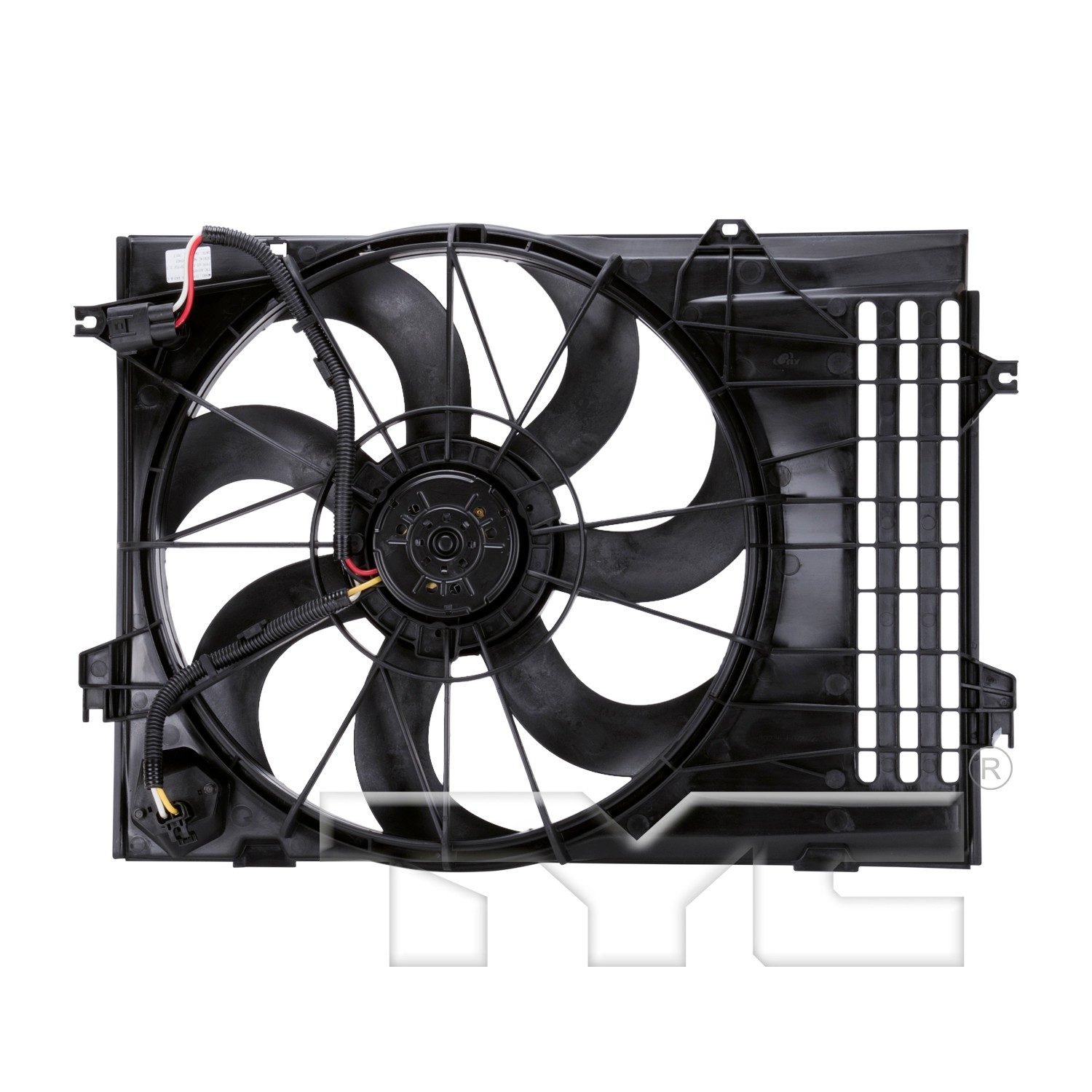 TYC Dual Radiator and Condenser Fan Assembly — image 2