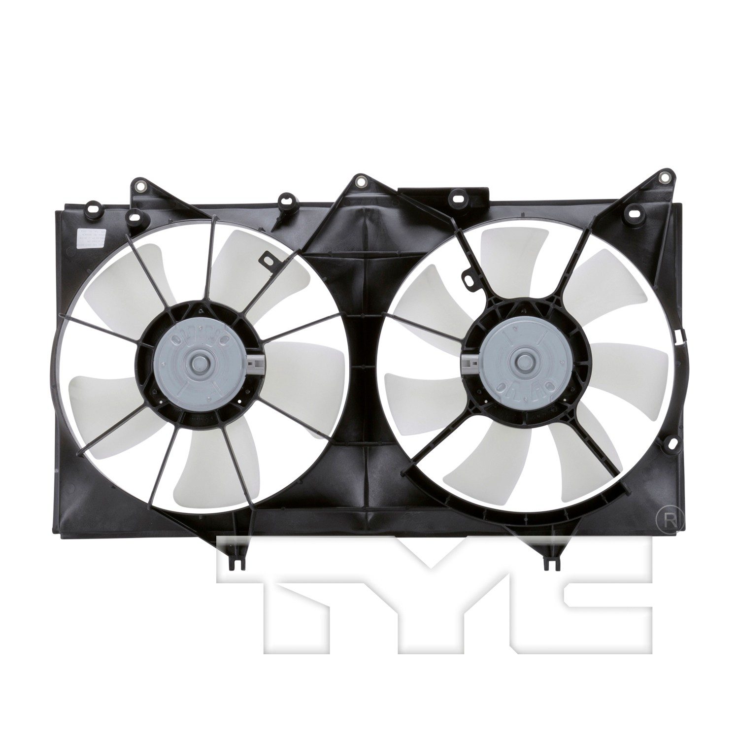 TYC Dual Radiator and Condenser Fan Assembly — image 2