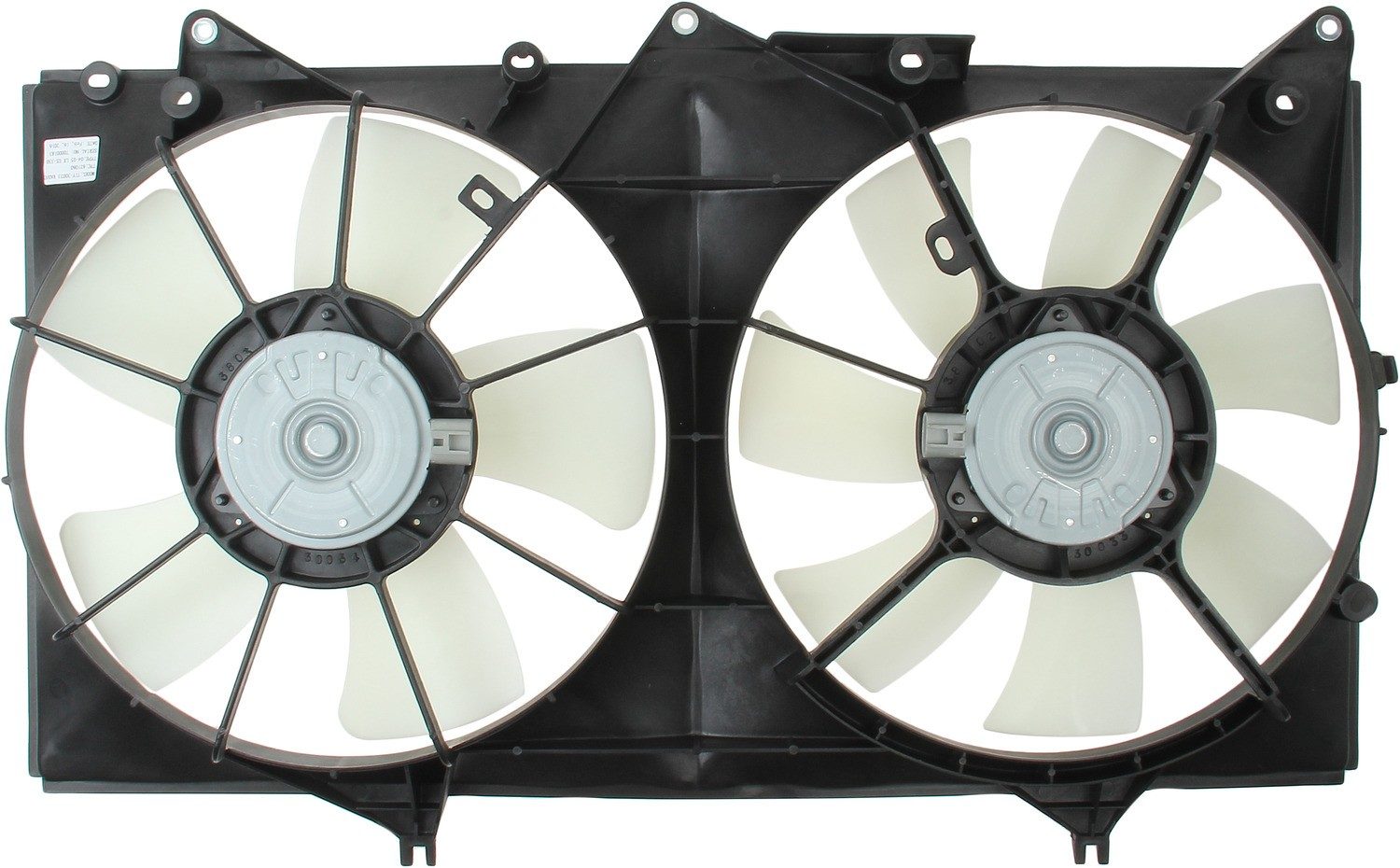 TYC Dual Radiator and Condenser Fan Assembly — image 5