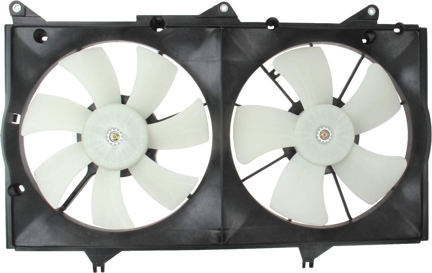 TYC Dual Radiator and Condenser Fan Assembly — image 4