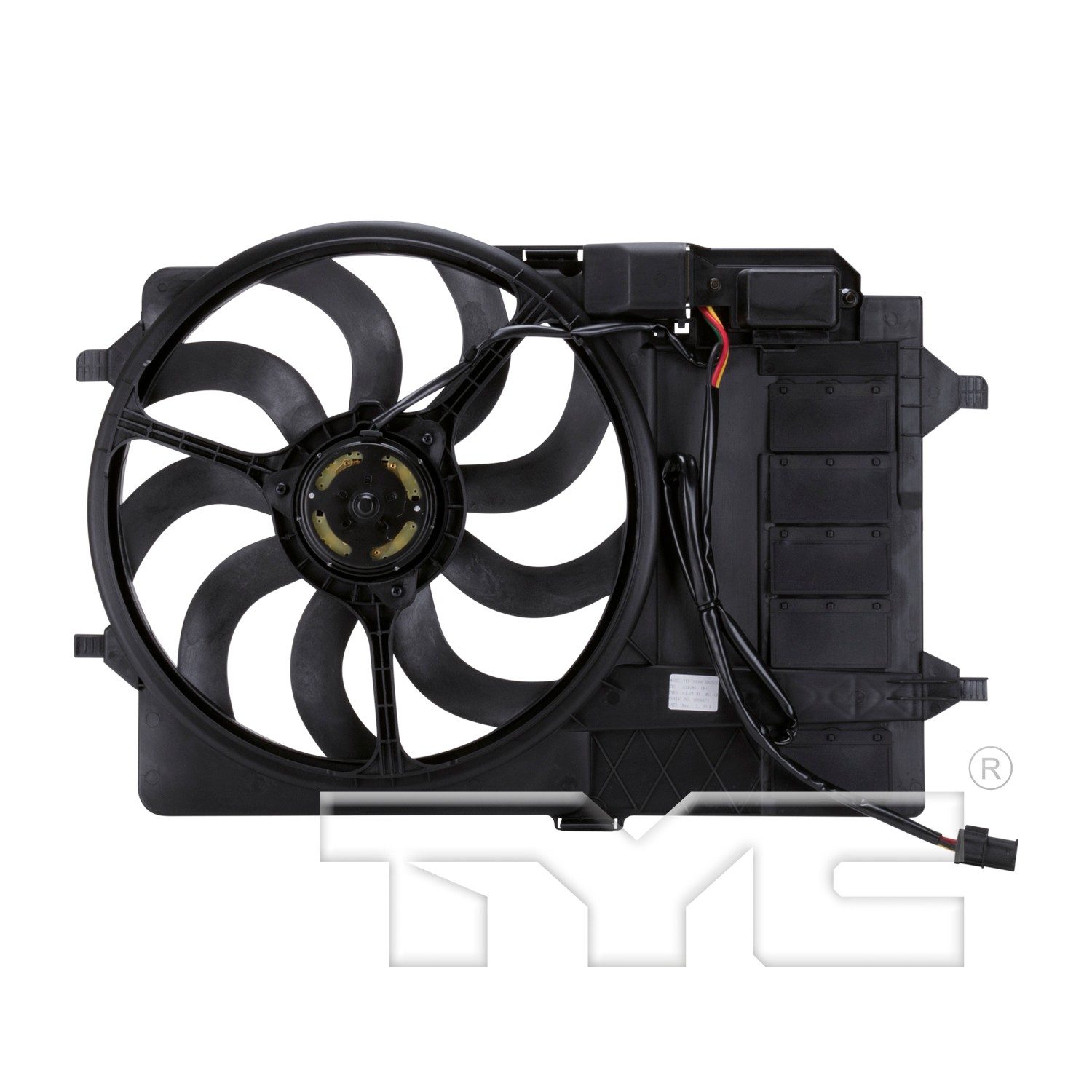 TYC Dual Radiator and Condenser Fan Assembly — image 2