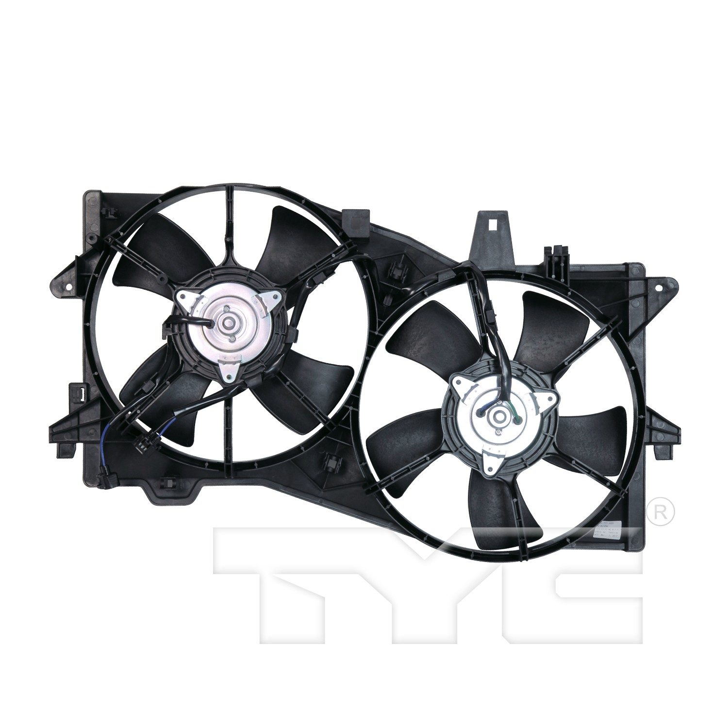 TYC Dual Radiator and Condenser Fan Assembly — image 2