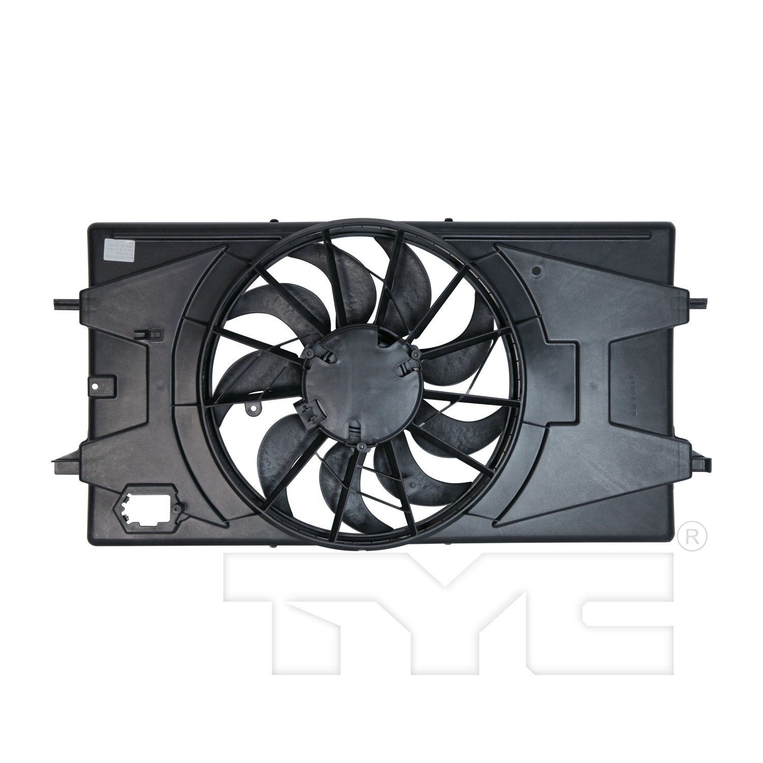 TYC Dual Radiator and Condenser Fan Assembly — image 2