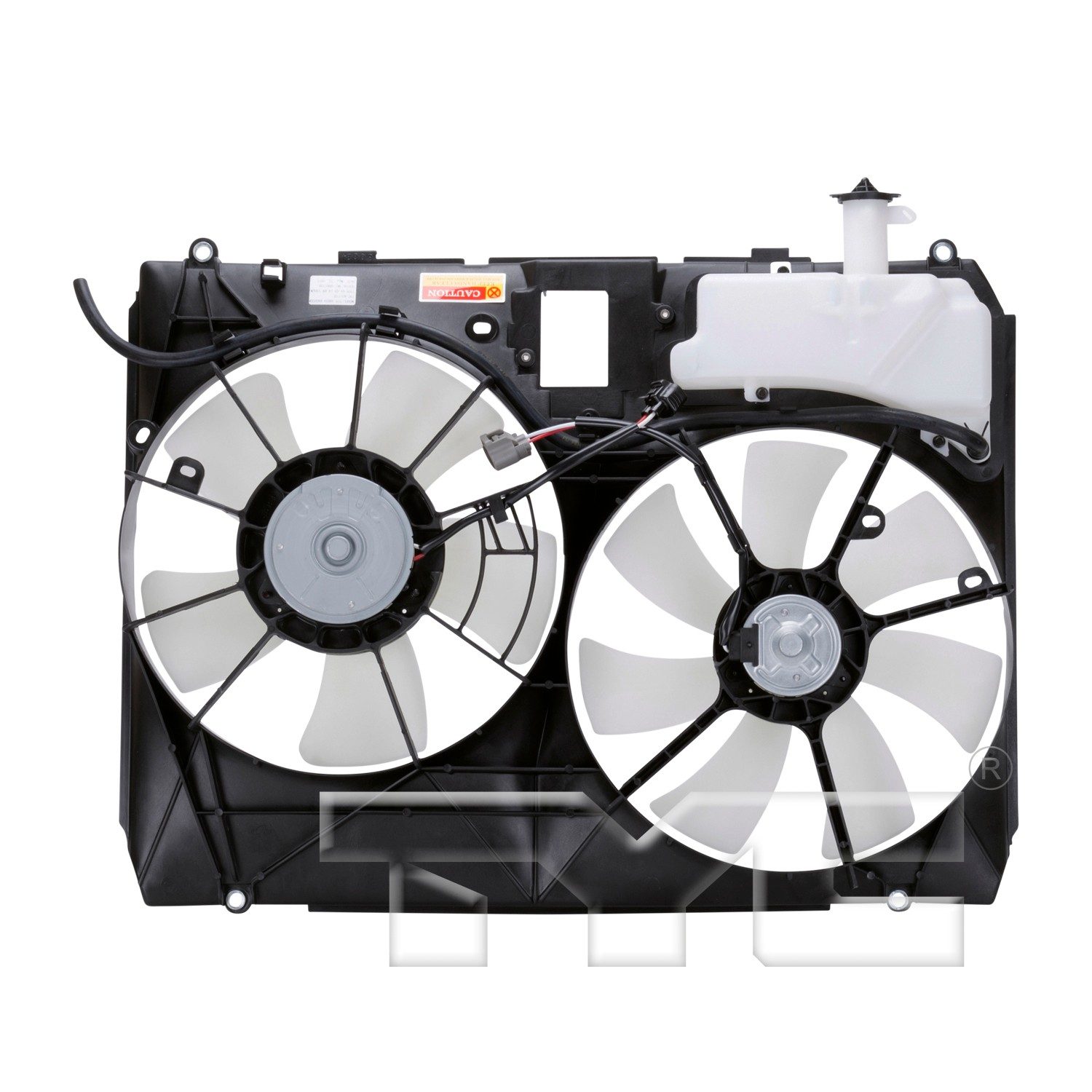 TYC Dual Radiator and Condenser Fan Assembly — image 2