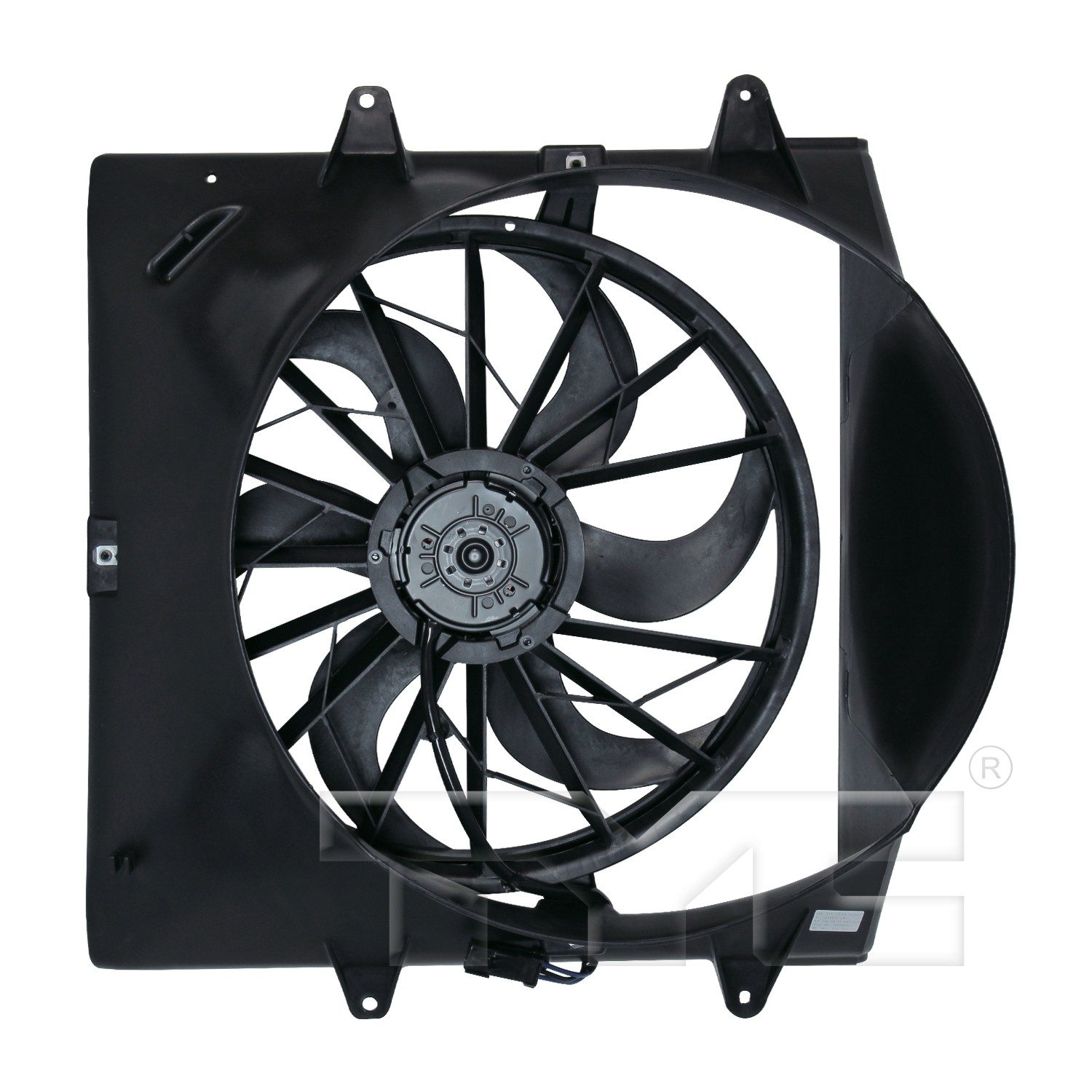 TYC Dual Radiator and Condenser Fan Assembly — image 2