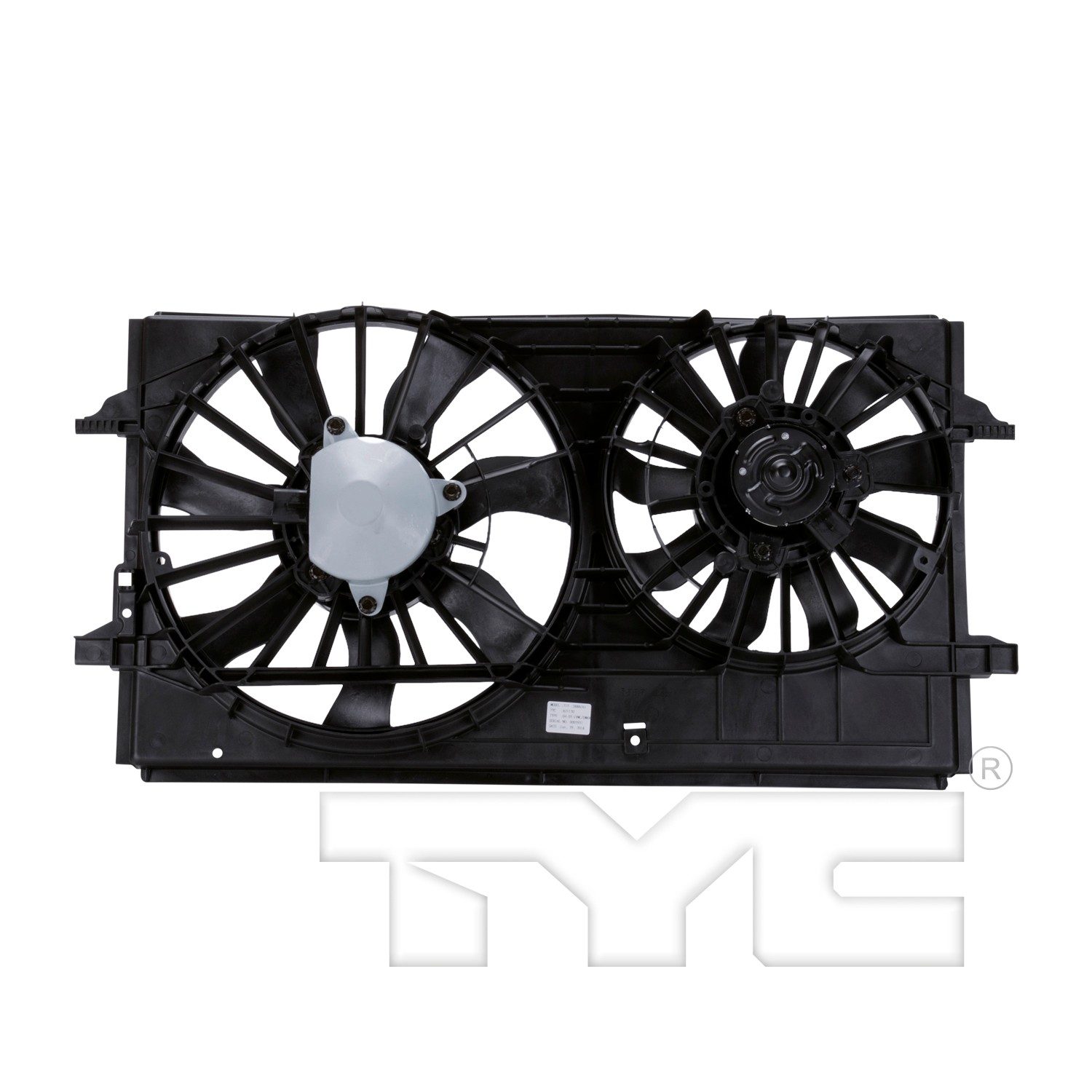 TYC Dual Radiator and Condenser Fan Assembly — image 2