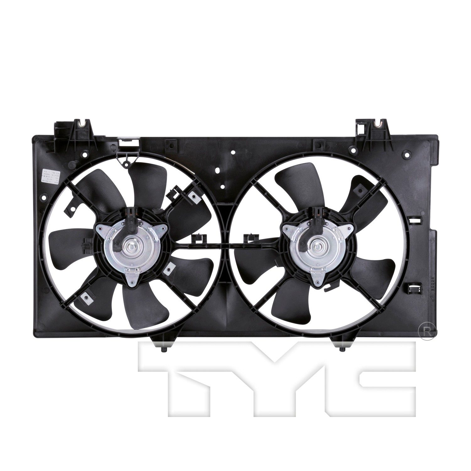 TYC Dual Radiator and Condenser Fan Assembly — image 2