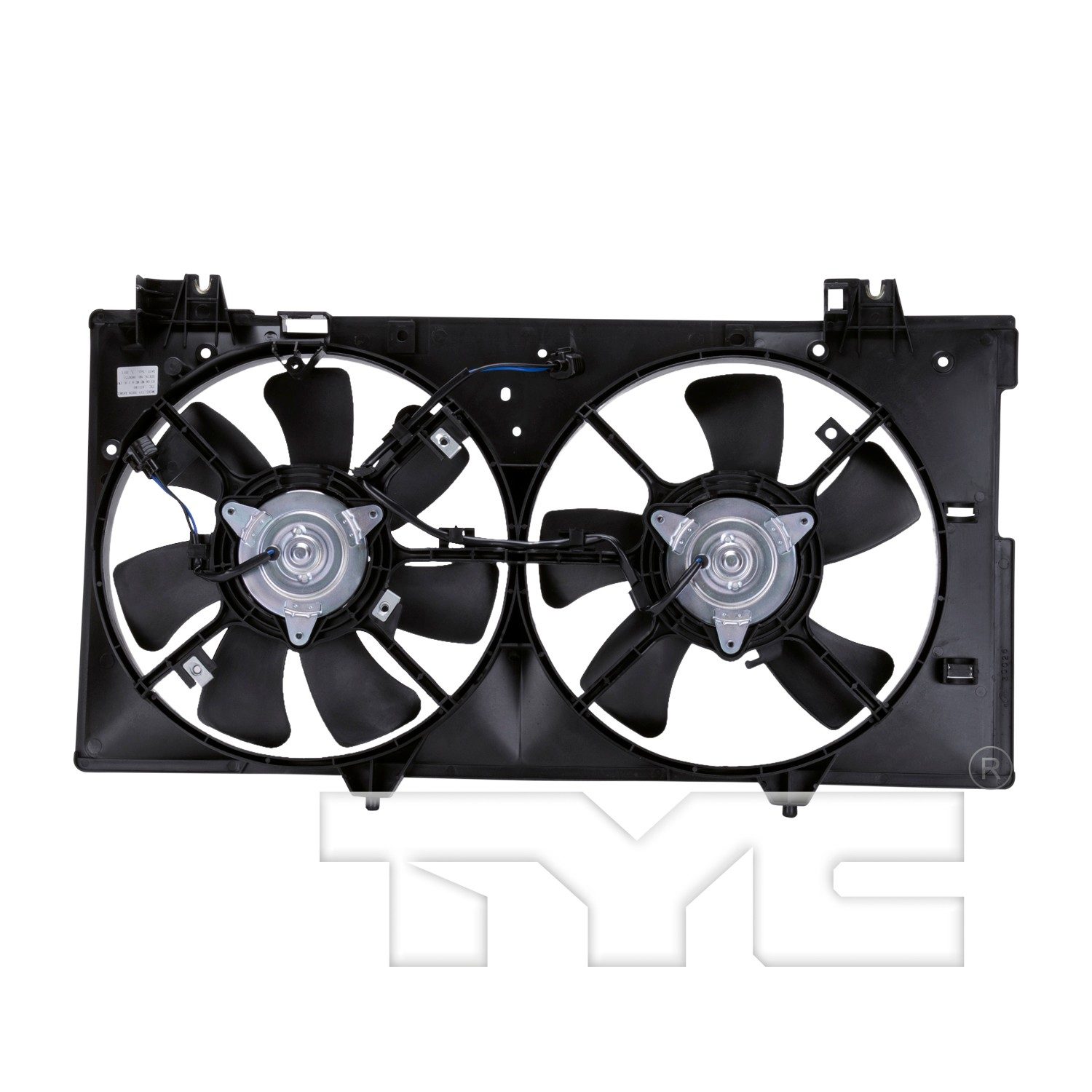 TYC Dual Radiator and Condenser Fan Assembly — image 2