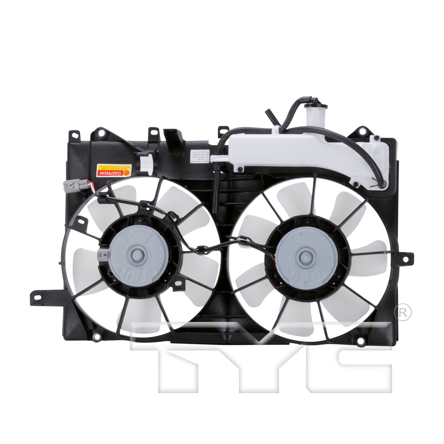 TYC Dual Radiator and Condenser Fan Assembly — image 2