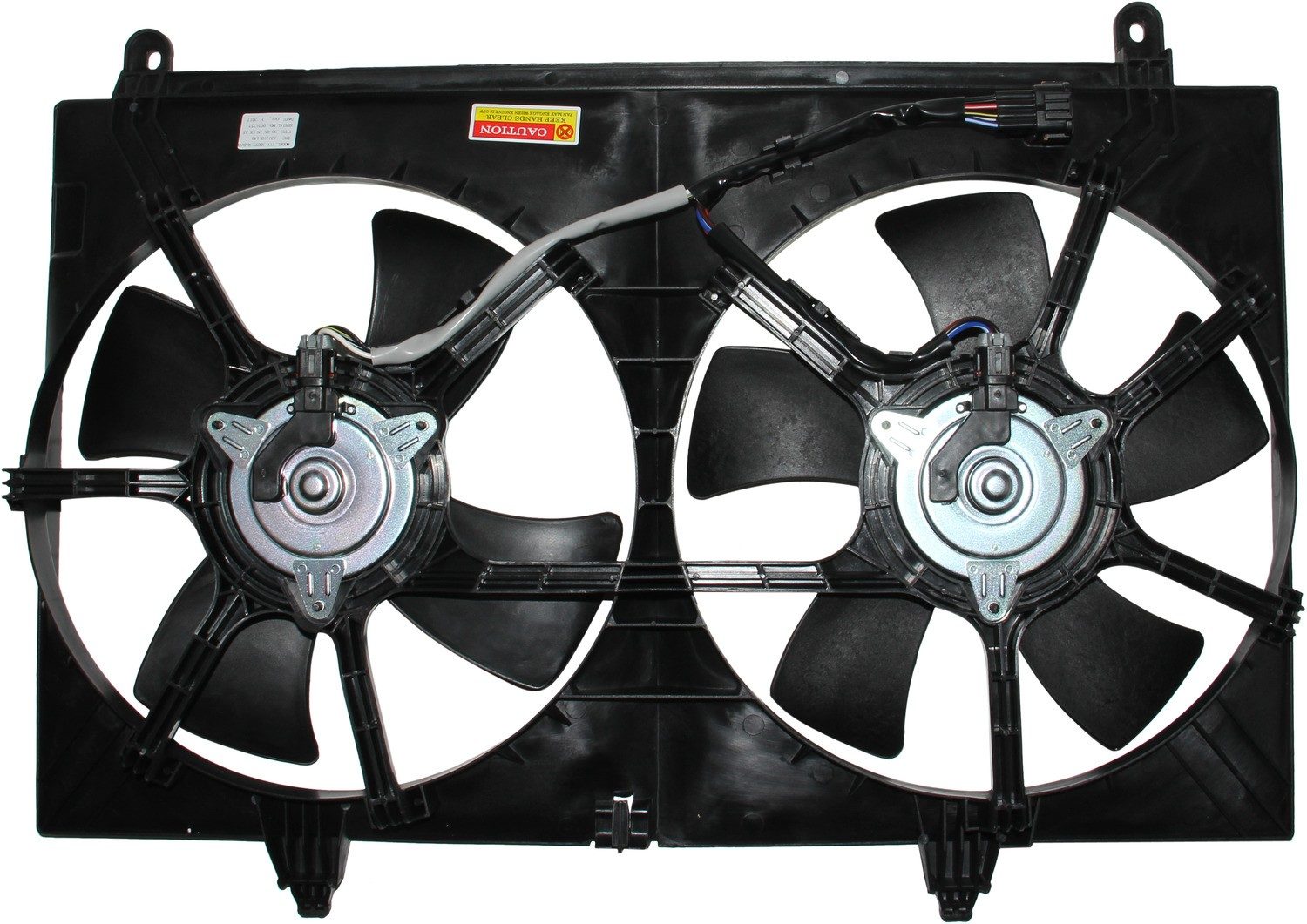 TYC Dual Radiator and Condenser Fan Assembly — image 5