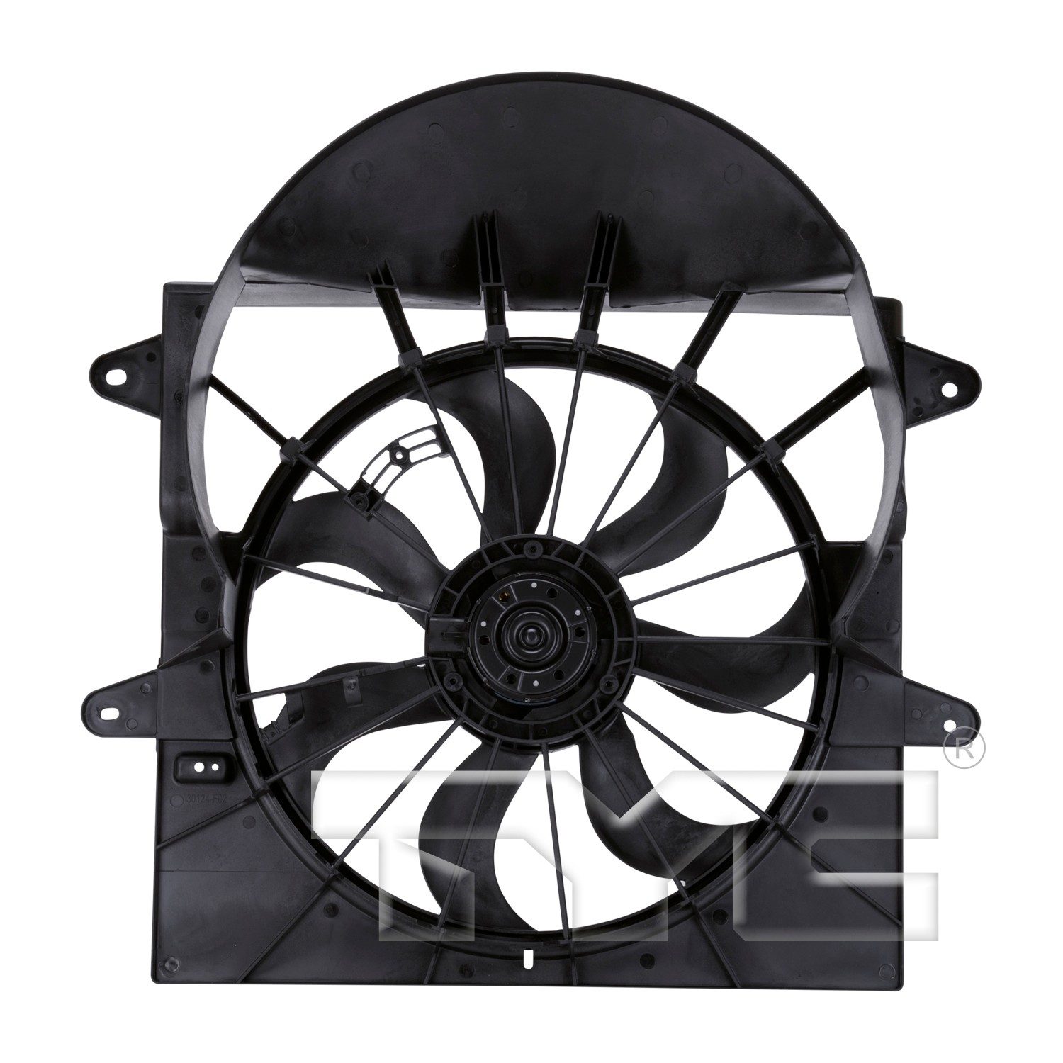 TYC Dual Radiator and Condenser Fan Assembly — image 2