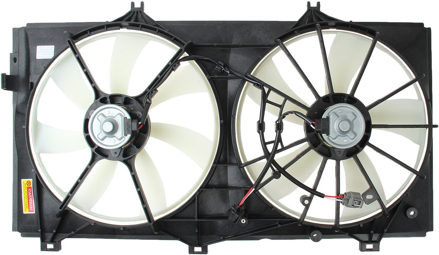 TYC Dual Radiator and Condenser Fan Assembly — image 5