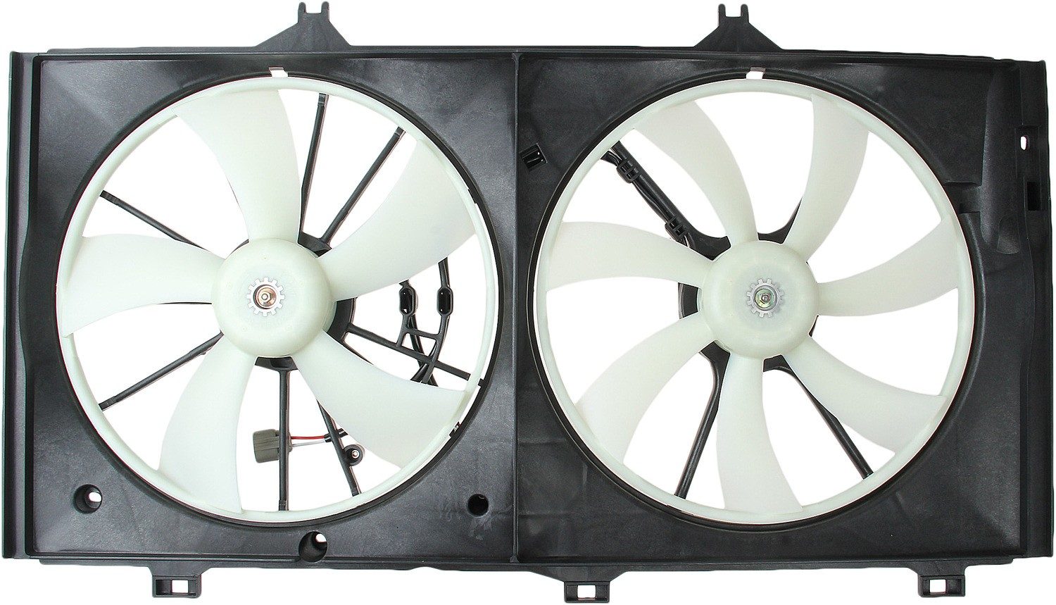 TYC Dual Radiator and Condenser Fan Assembly — image 4
