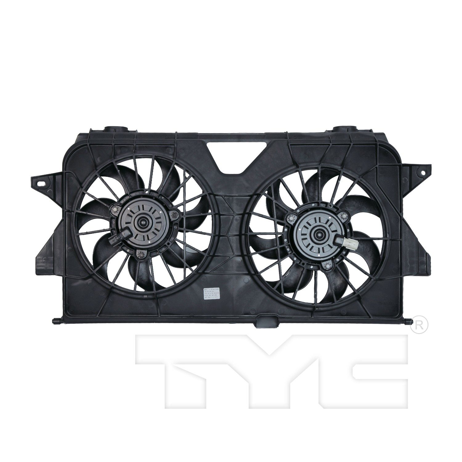 TYC Dual Radiator and Condenser Fan Assembly — image 2