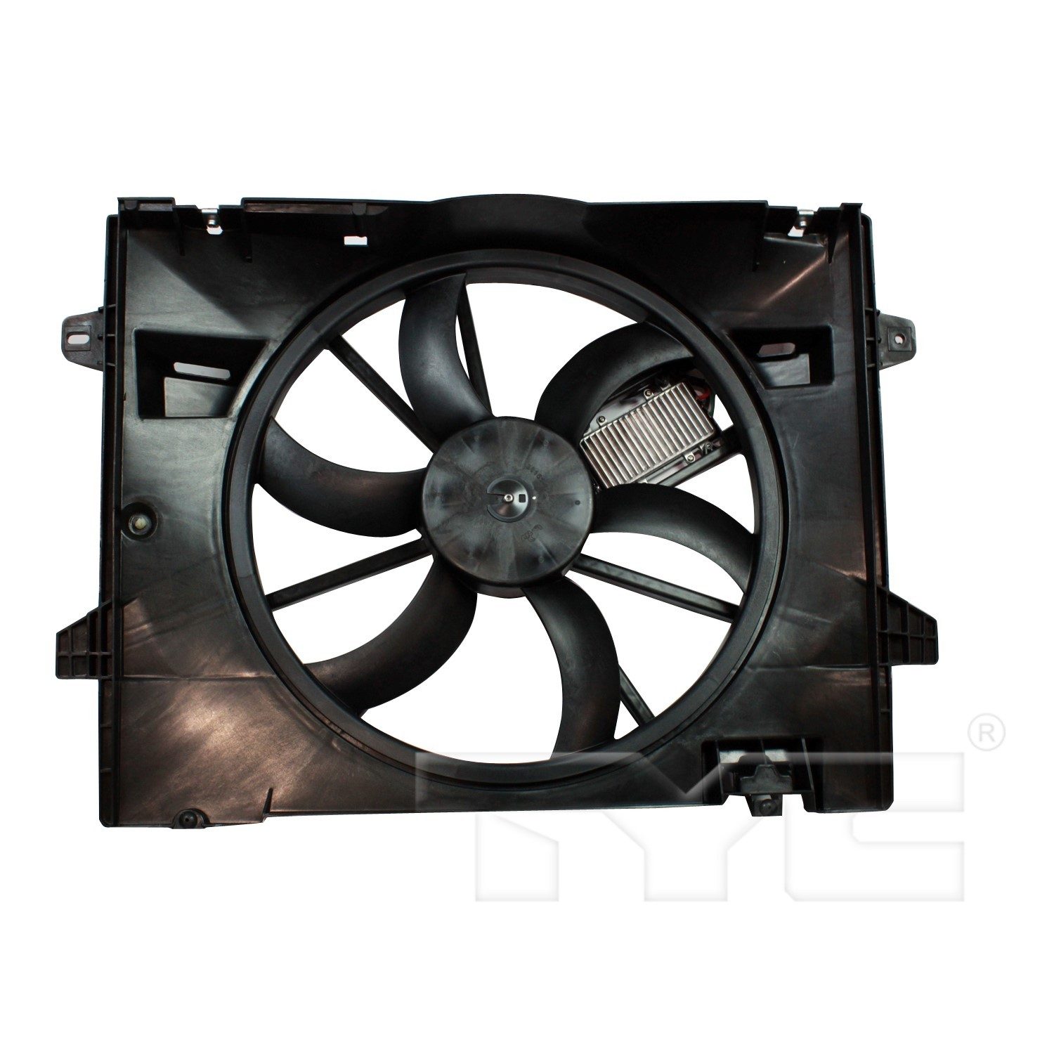 TYC Dual Radiator and Condenser Fan Assembly — image 2