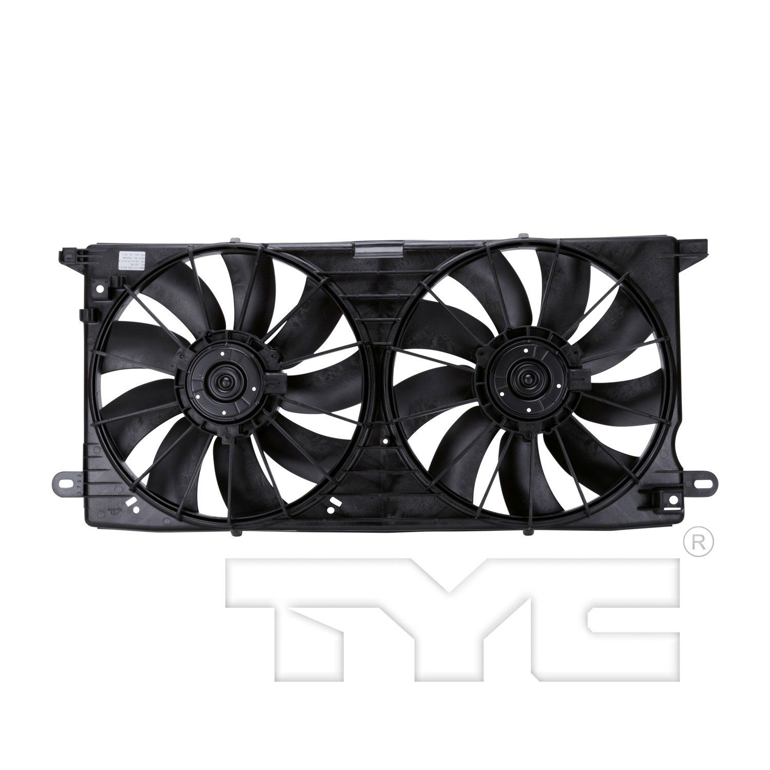 TYC Dual Radiator and Condenser Fan Assembly — image 2