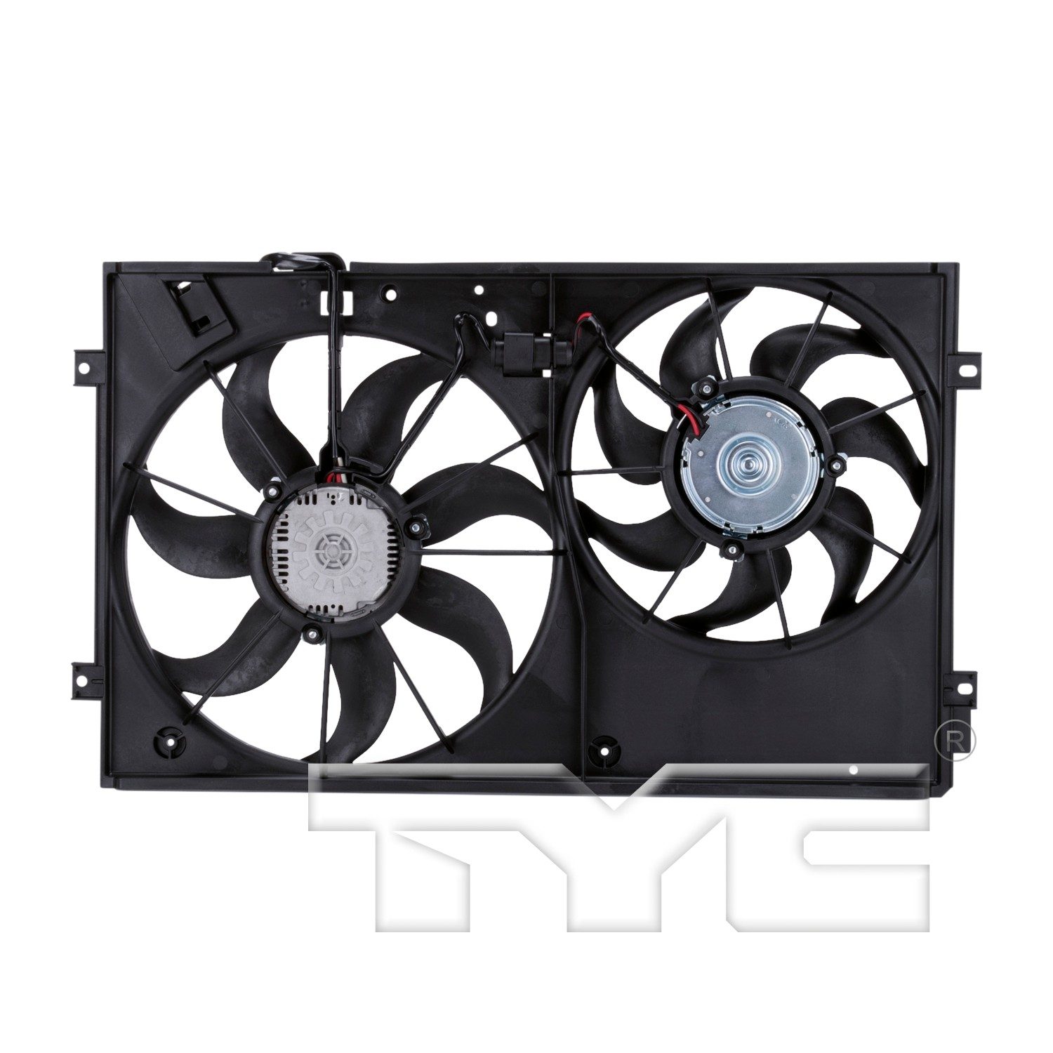 TYC Dual Radiator and Condenser Fan Assembly — image 2
