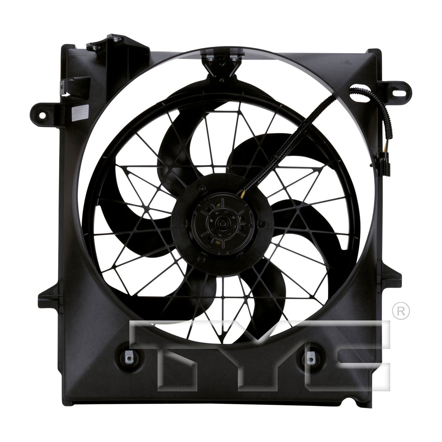 TYC Dual Radiator and Condenser Fan Assembly — image 2