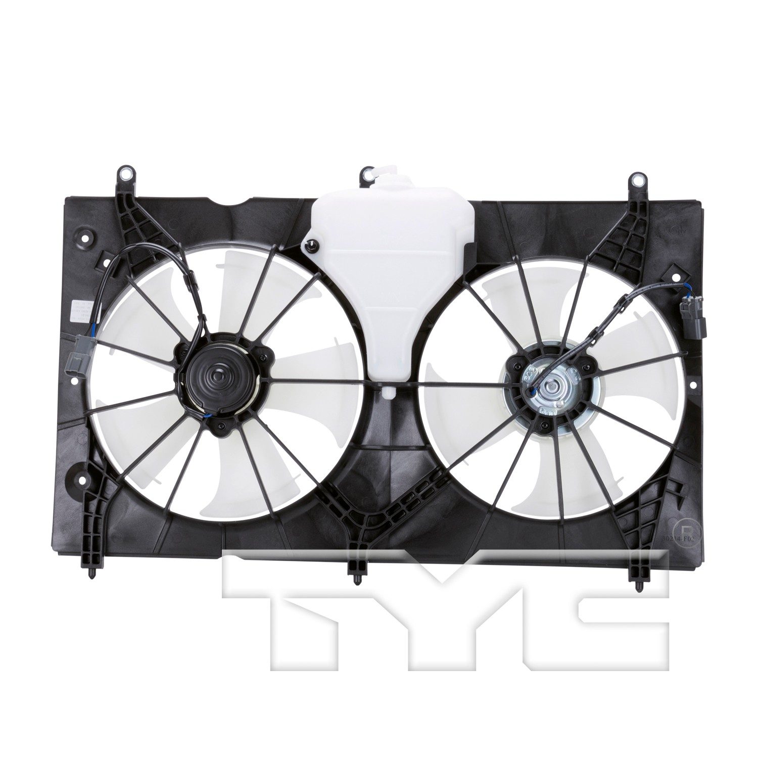 TYC Dual Radiator and Condenser Fan Assembly — image 2