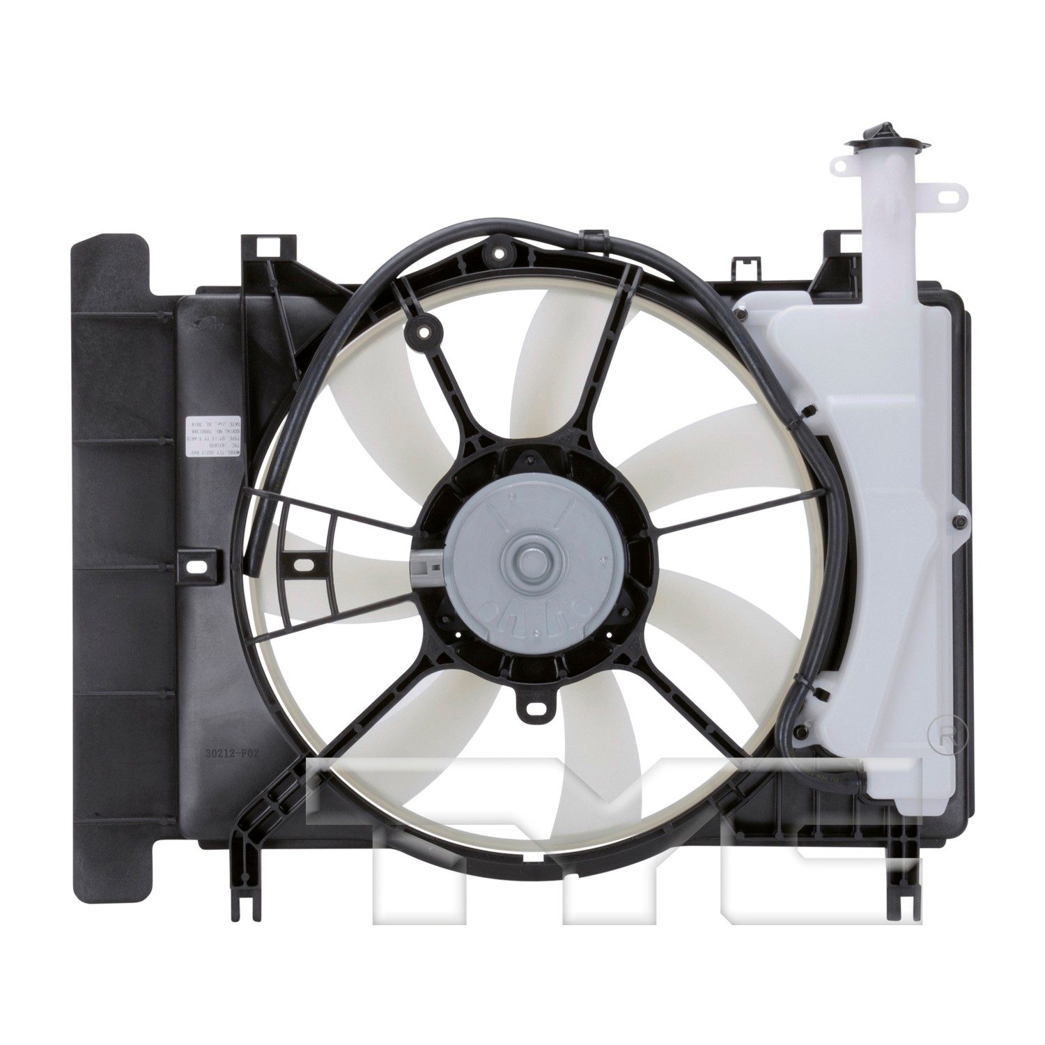 TYC Dual Radiator and Condenser Fan Assembly — image 2