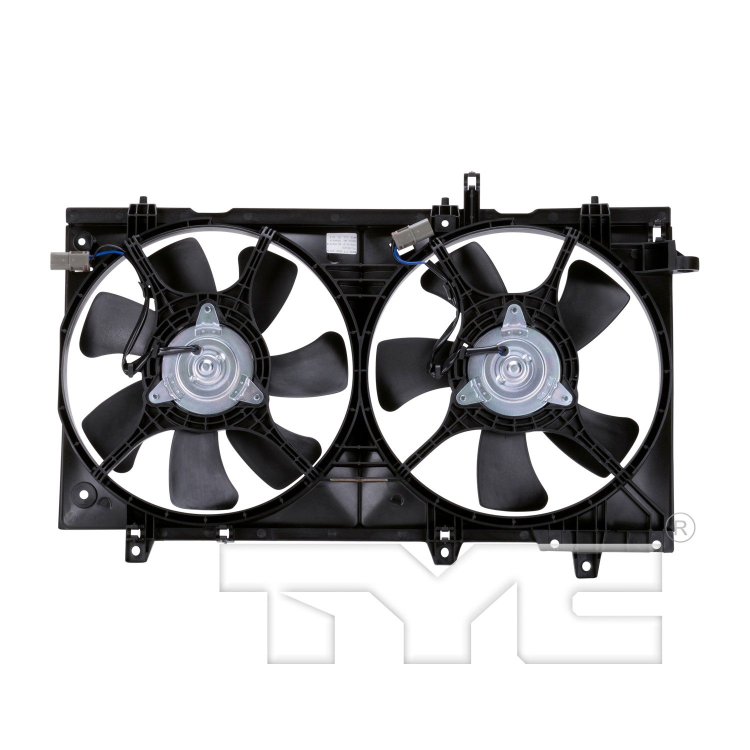 TYC Dual Radiator and Condenser Fan Assembly — image 2