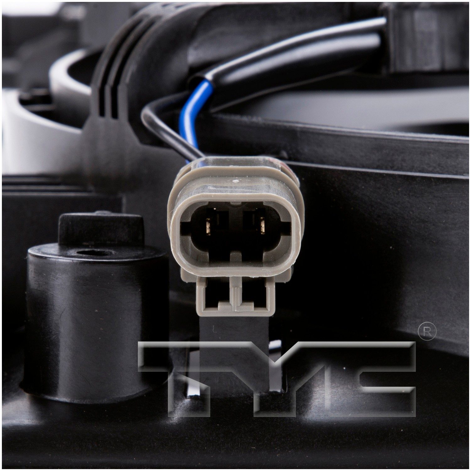 TYC Dual Radiator and Condenser Fan Assembly — image 3