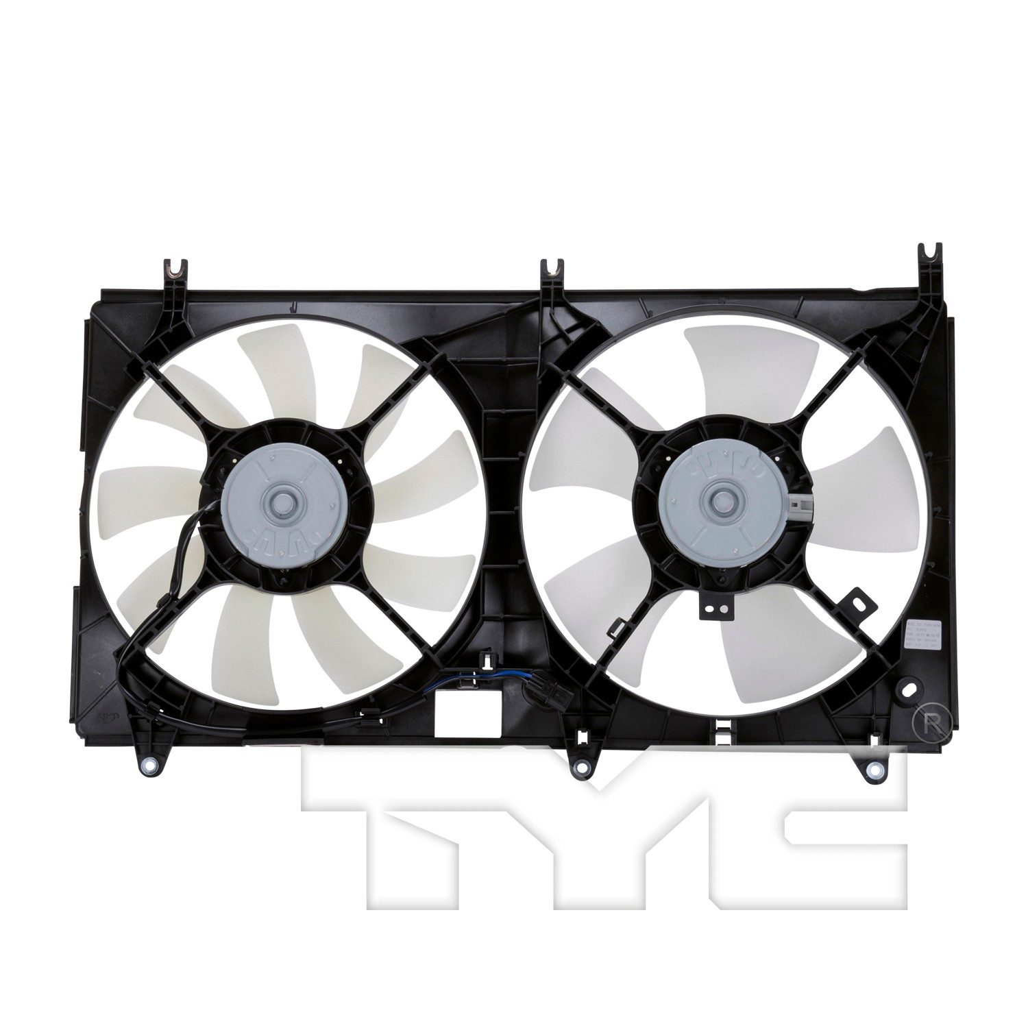 TYC Dual Radiator and Condenser Fan Assembly — image 2