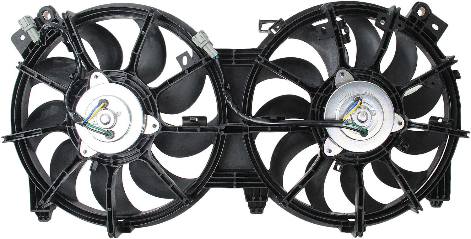 TYC Dual Radiator and Condenser Fan Assembly — image 5
