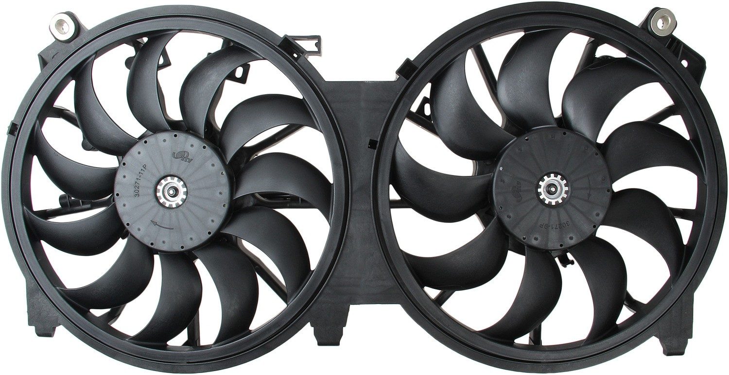 TYC Dual Radiator and Condenser Fan Assembly — image 4