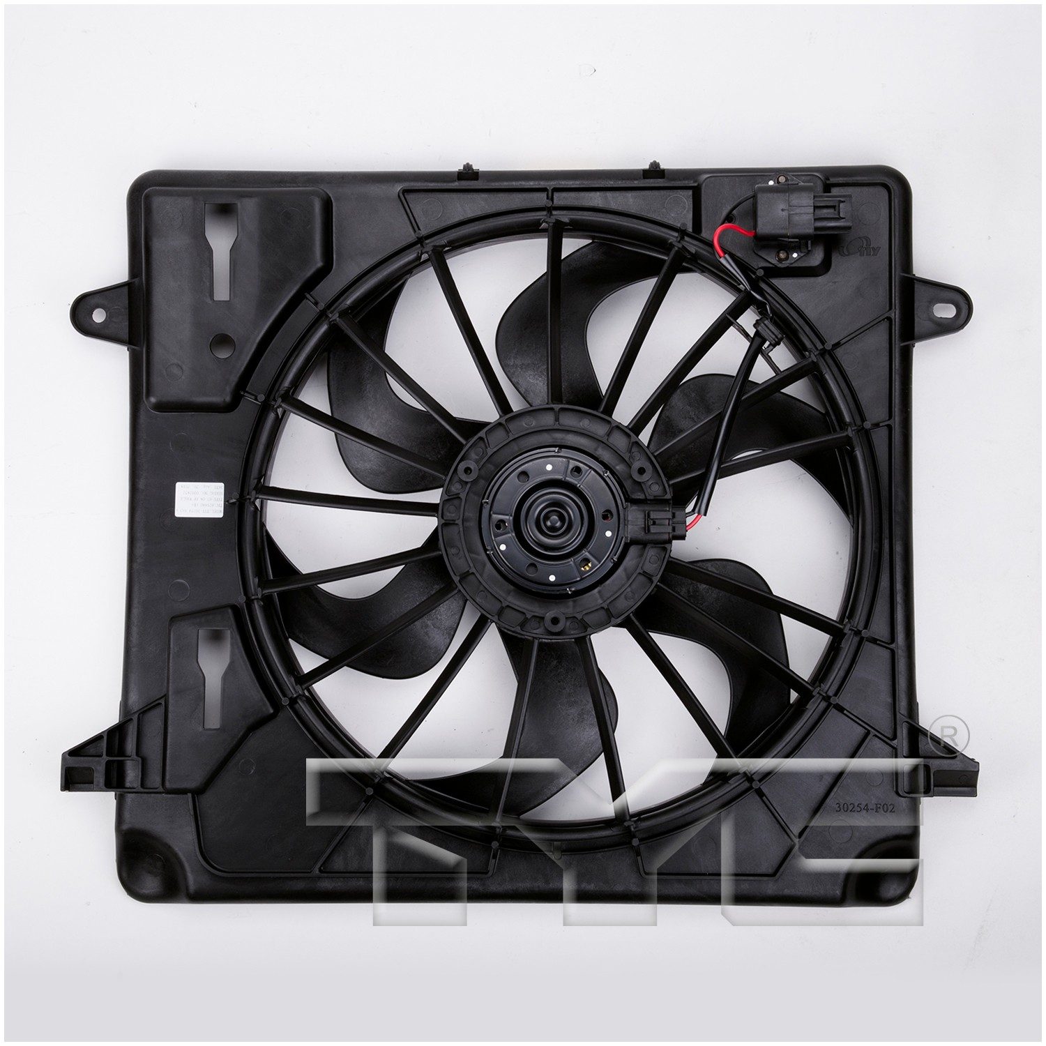 TYC Dual Radiator and Condenser Fan Assembly — image 2