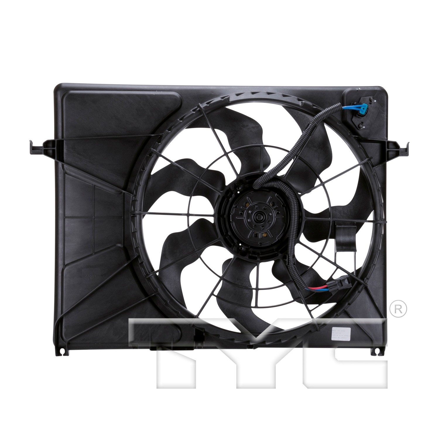 TYC Dual Radiator and Condenser Fan Assembly — image 2