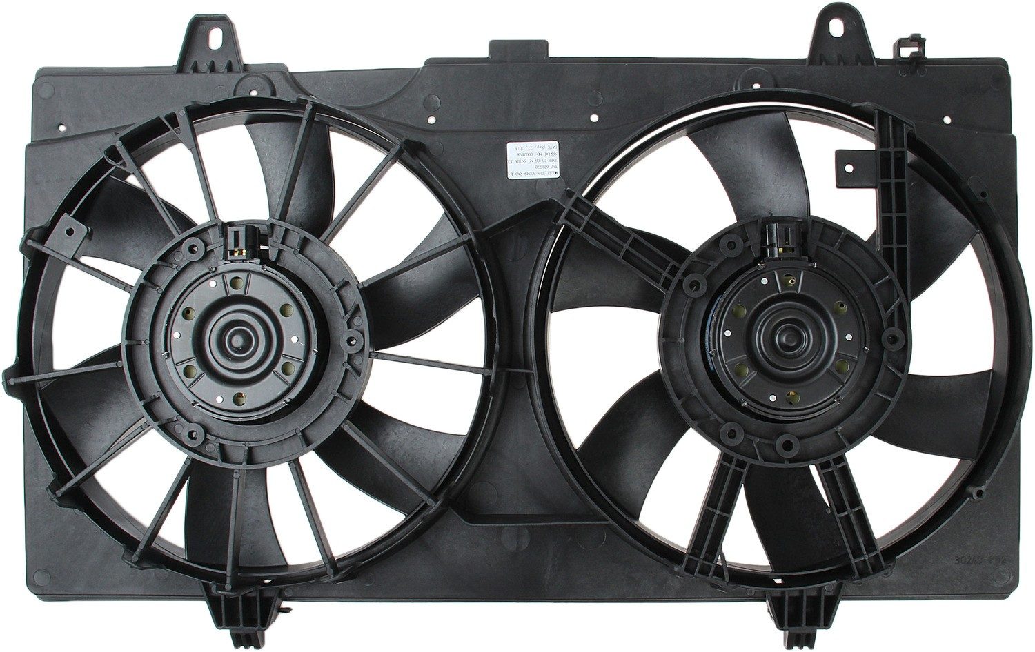 TYC Dual Radiator and Condenser Fan Assembly — image 5