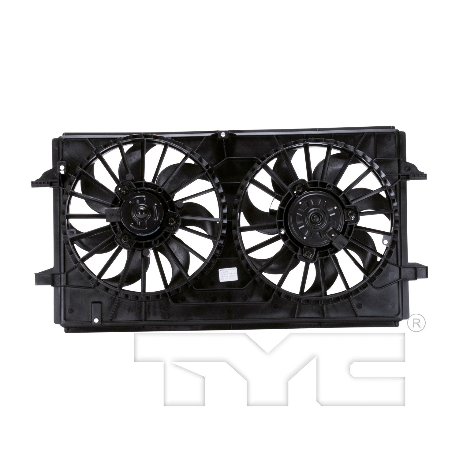 TYC Dual Radiator and Condenser Fan Assembly — image 2
