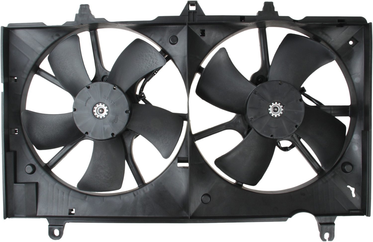 TYC Dual Radiator and Condenser Fan Assembly — image 4