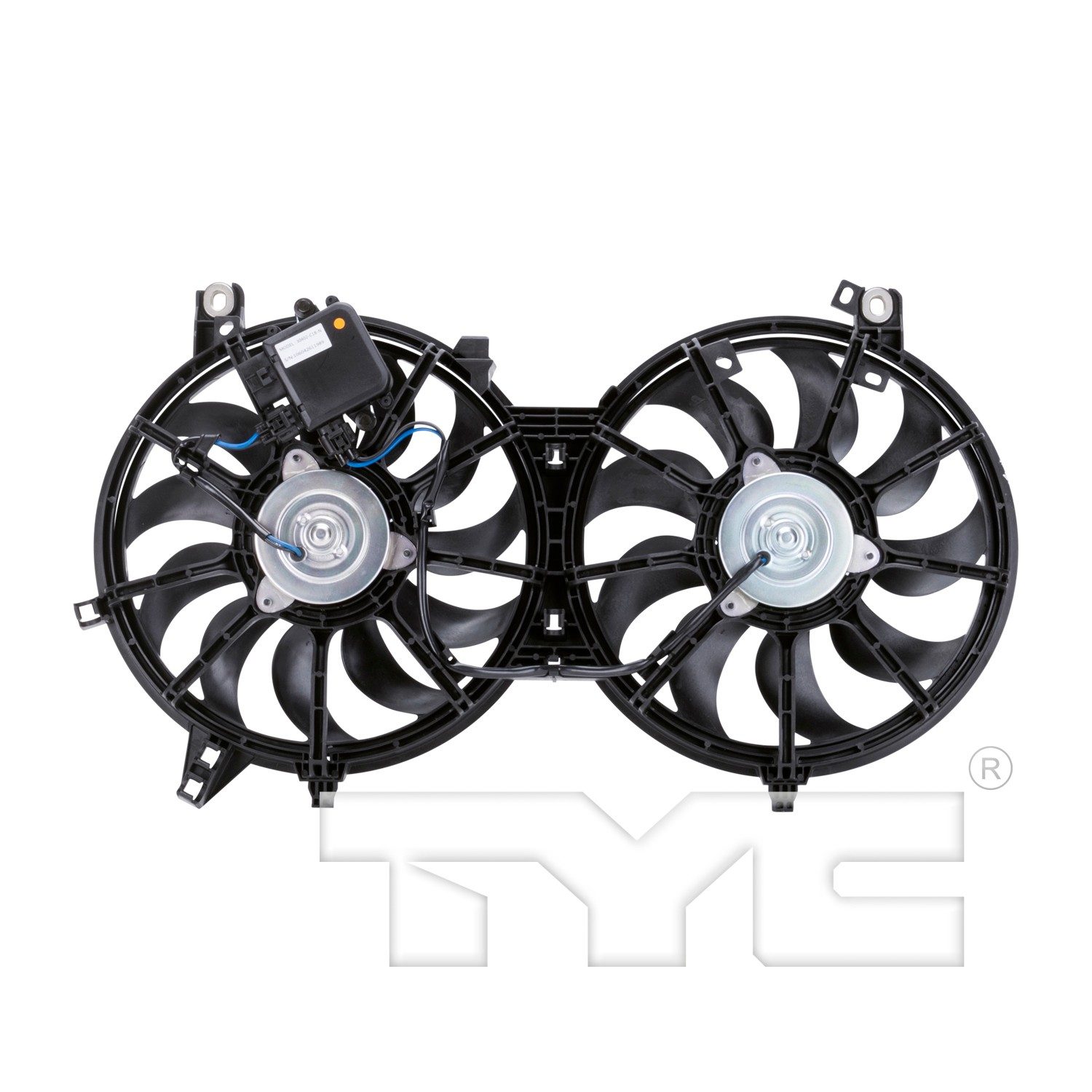 TYC Dual Radiator and Condenser Fan Assembly — image 2