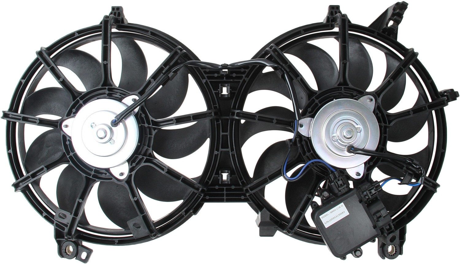 TYC Dual Radiator and Condenser Fan Assembly — image 5