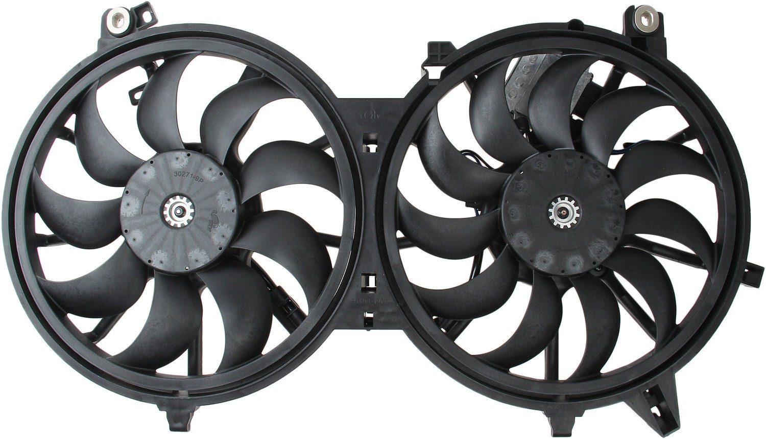 TYC Dual Radiator and Condenser Fan Assembly — image 4