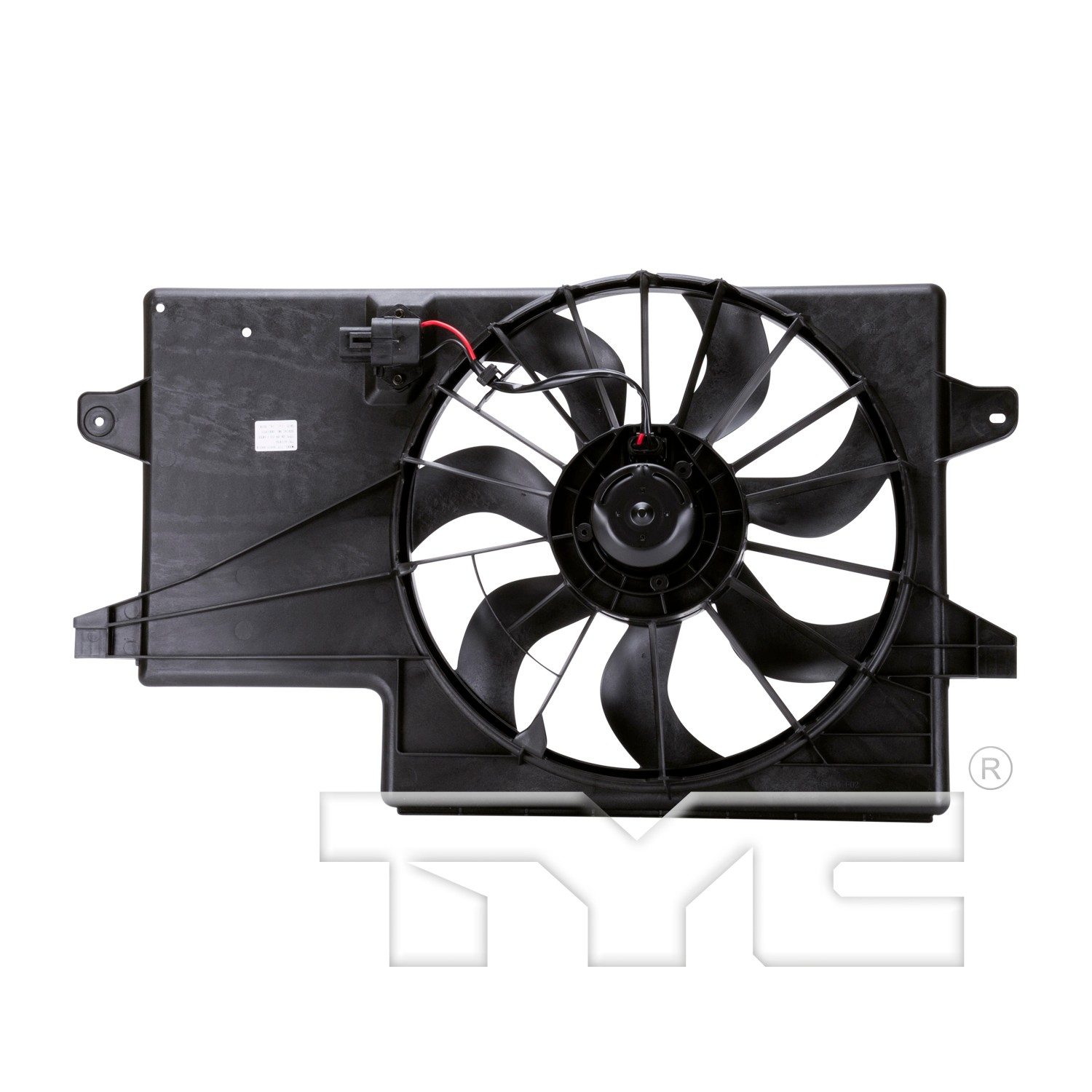TYC Dual Radiator and Condenser Fan Assembly — image 2
