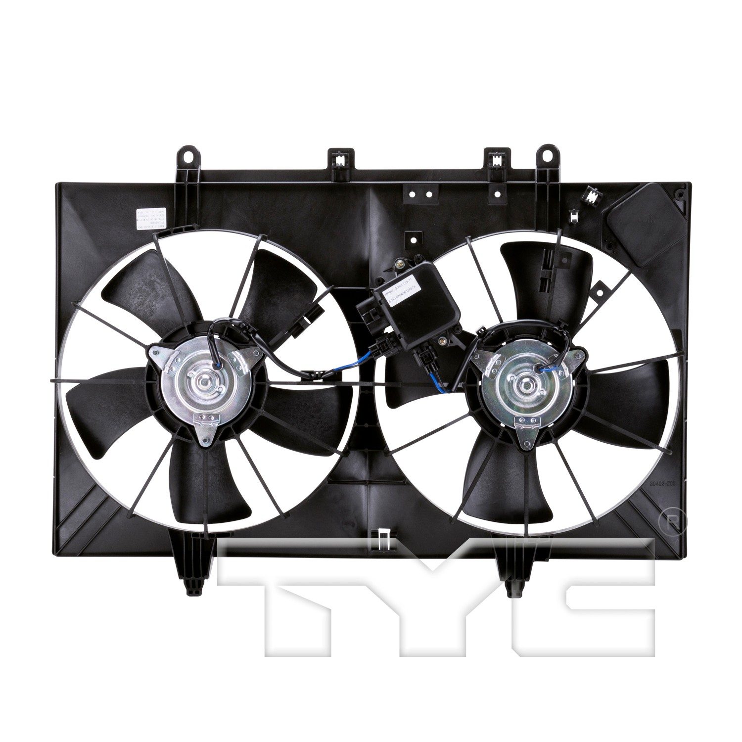 TYC Dual Radiator and Condenser Fan Assembly — image 2
