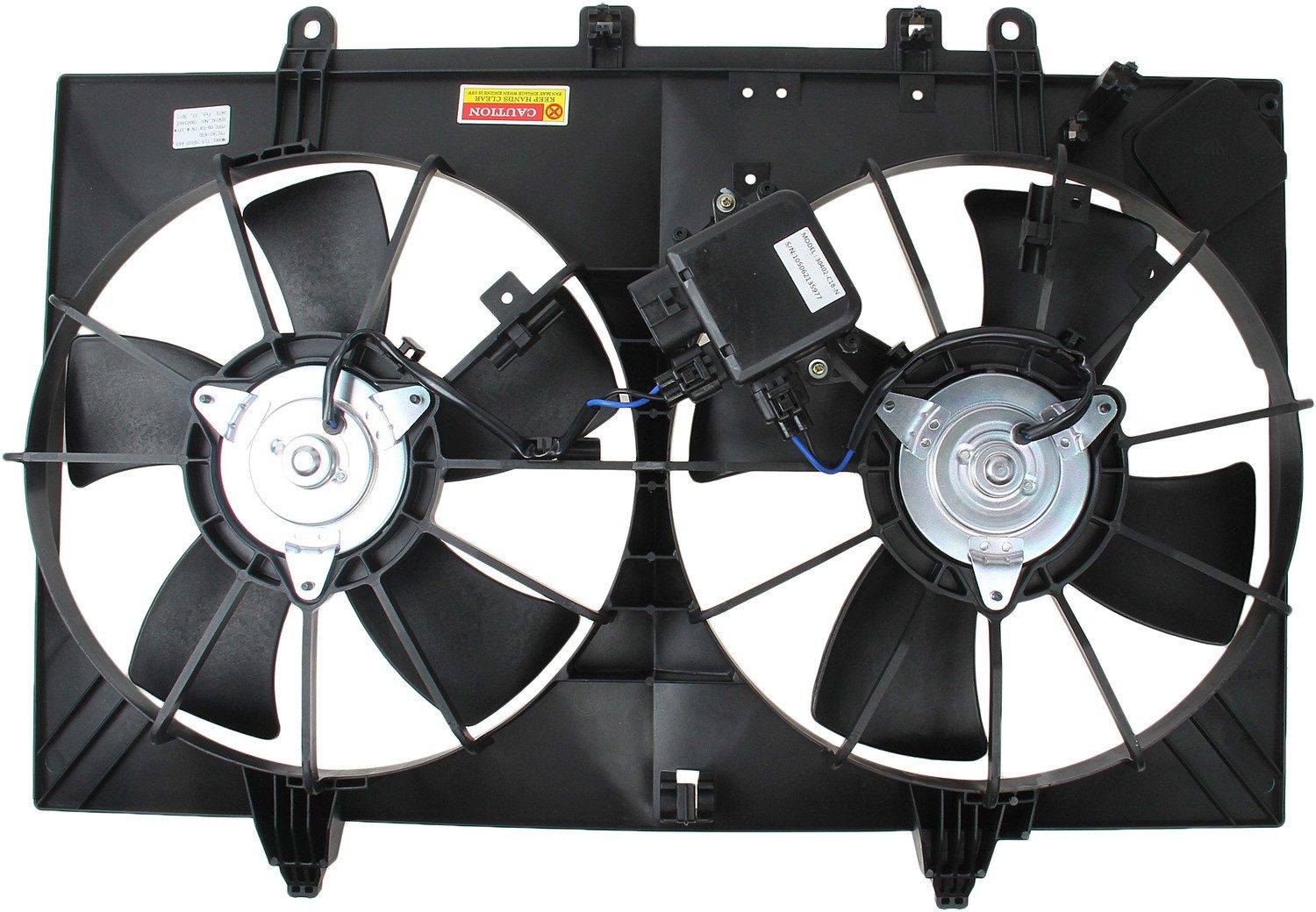 TYC Dual Radiator and Condenser Fan Assembly — image 5